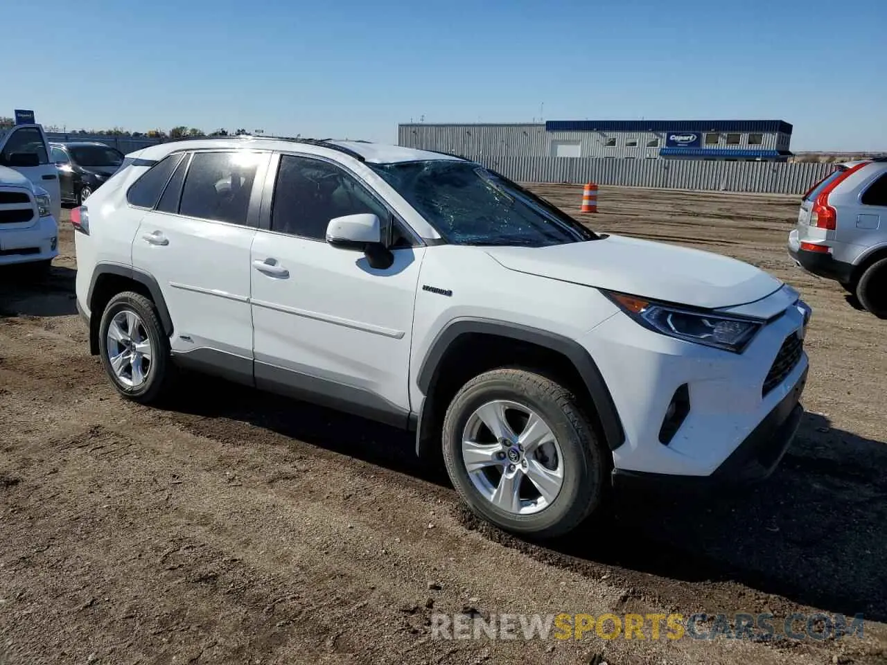 4 Photograph of a damaged car 2T3RWRFV2LW062514 TOYOTA RAV4 2020