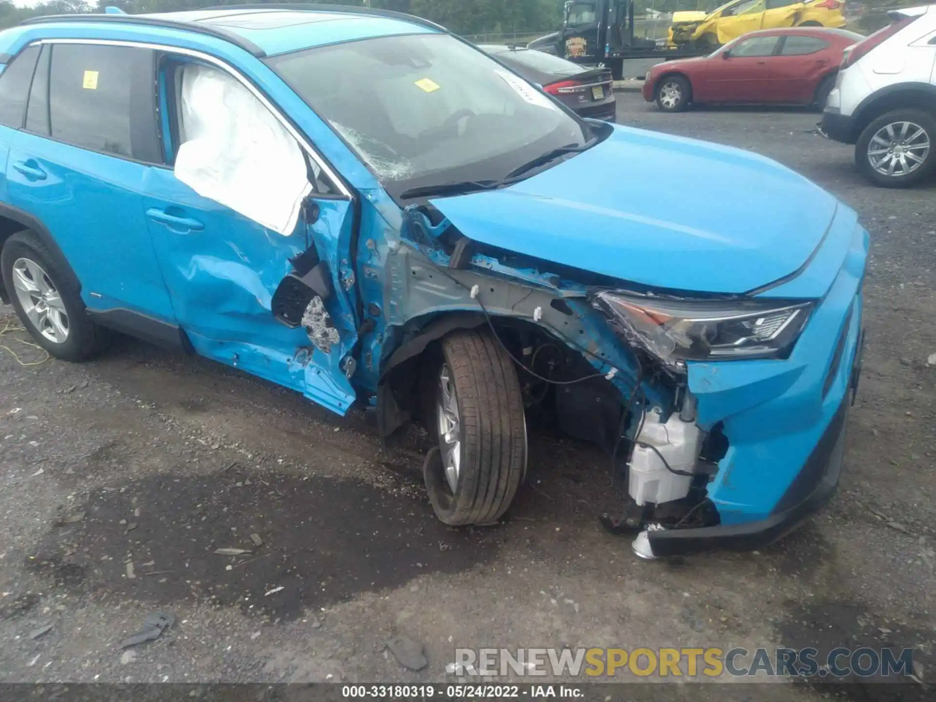 6 Photograph of a damaged car 2T3RWRFV2LW065641 TOYOTA RAV4 2020