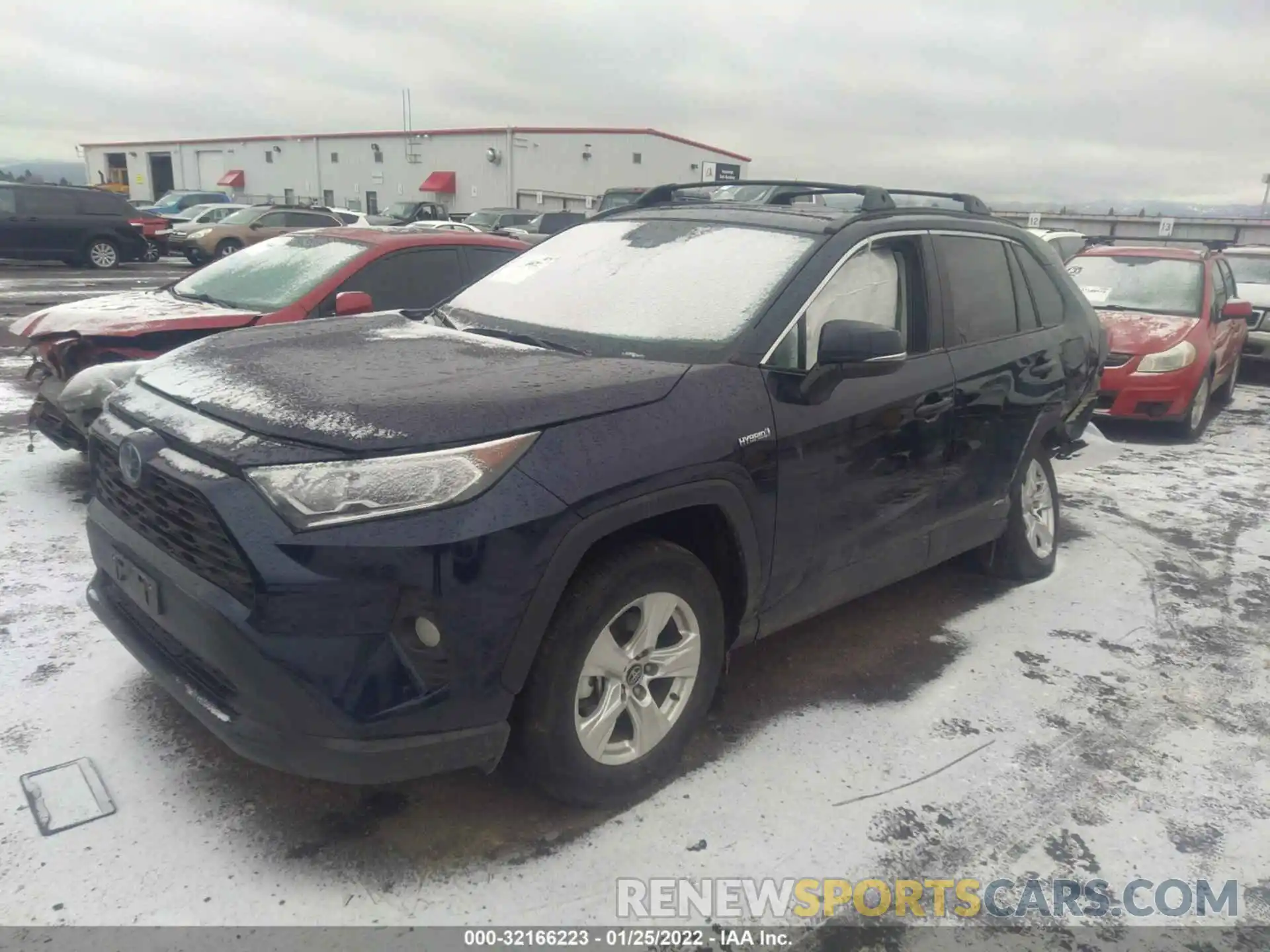 2 Photograph of a damaged car 2T3RWRFV2LW067180 TOYOTA RAV4 2020