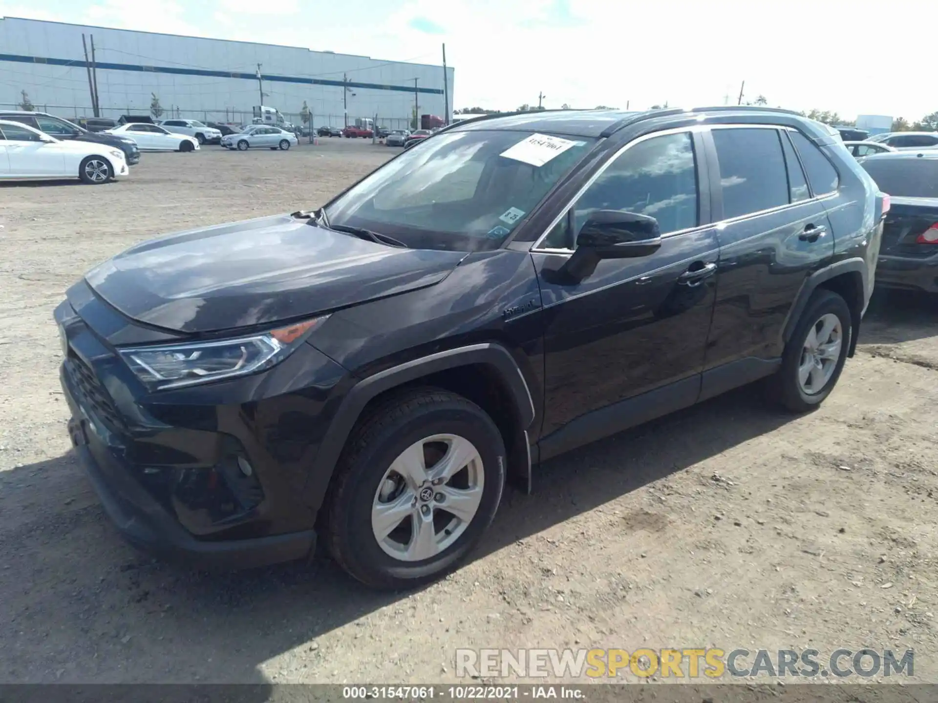 2 Photograph of a damaged car 2T3RWRFV2LW093942 TOYOTA RAV4 2020