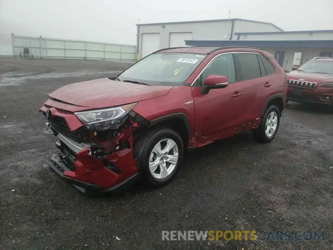 2 Photograph of a damaged car 2T3RWRFV2LW095609 TOYOTA RAV4 2020