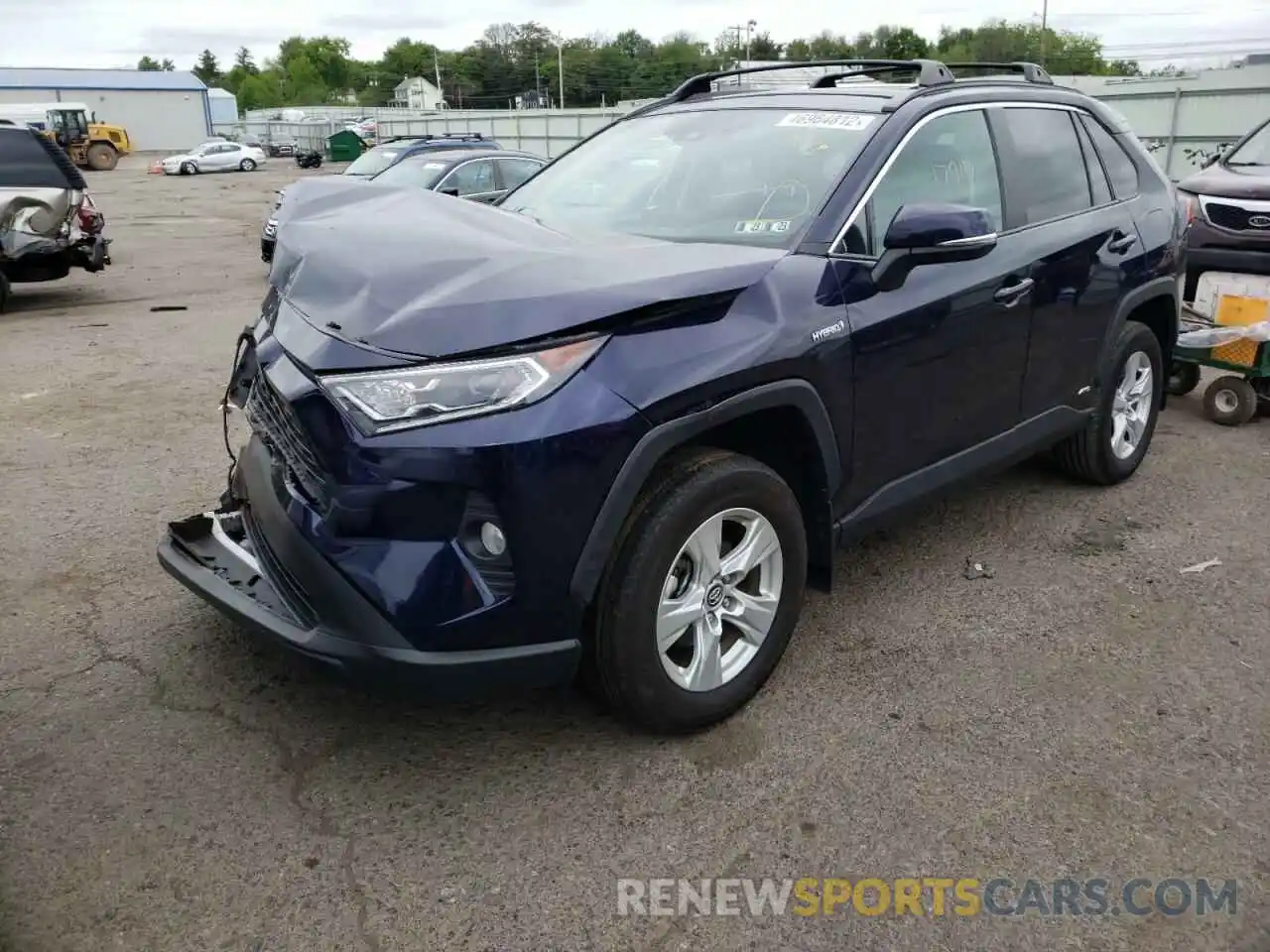 2 Photograph of a damaged car 2T3RWRFV3LW072064 TOYOTA RAV4 2020