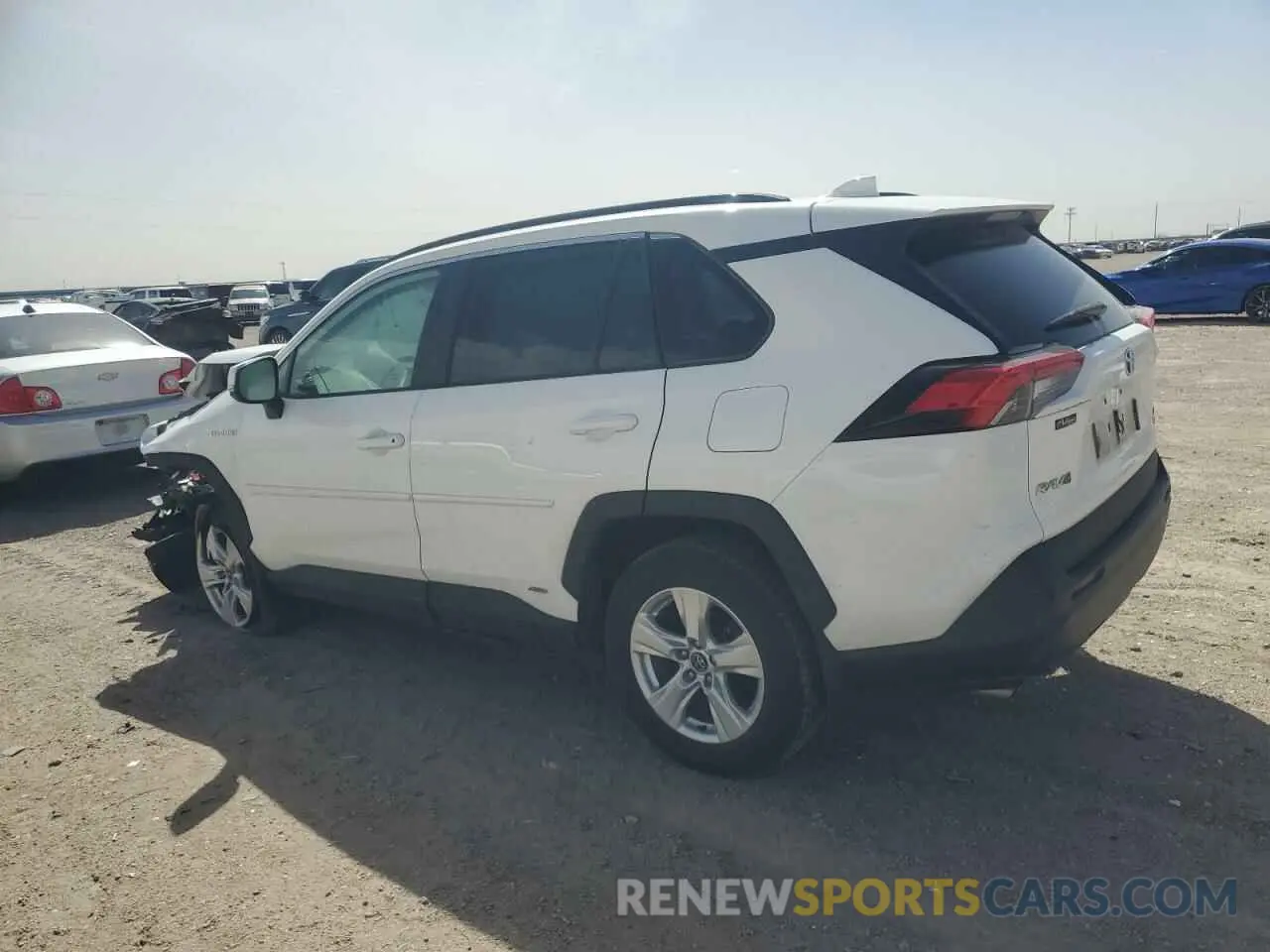 2 Photograph of a damaged car 2T3RWRFV3LW092590 TOYOTA RAV4 2020