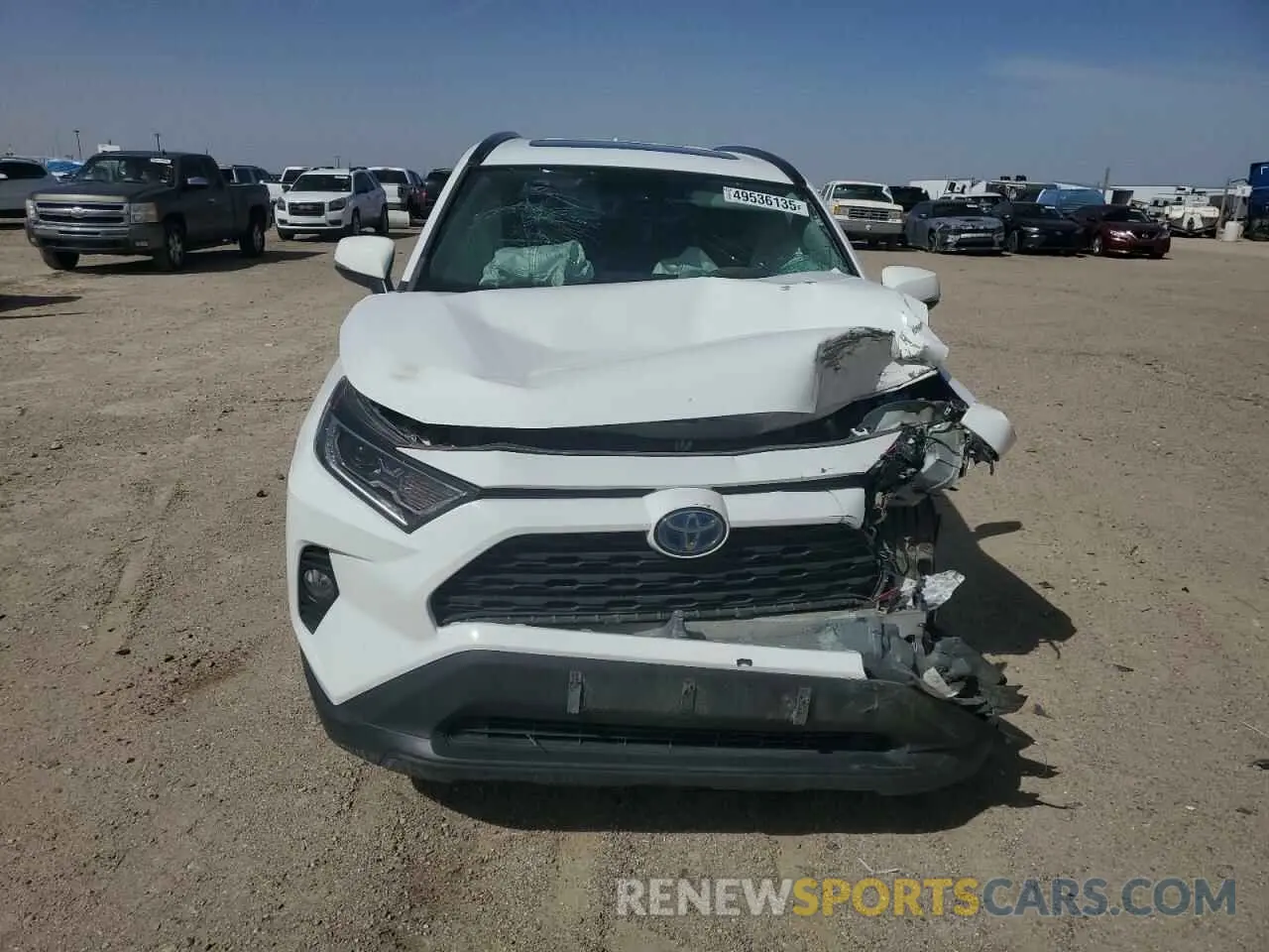 5 Photograph of a damaged car 2T3RWRFV3LW092590 TOYOTA RAV4 2020