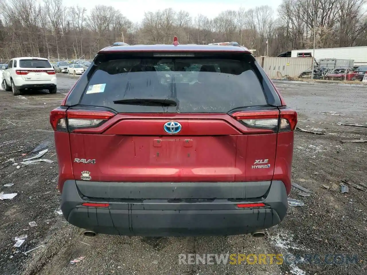 6 Photograph of a damaged car 2T3RWRFV3LW093559 TOYOTA RAV4 2020