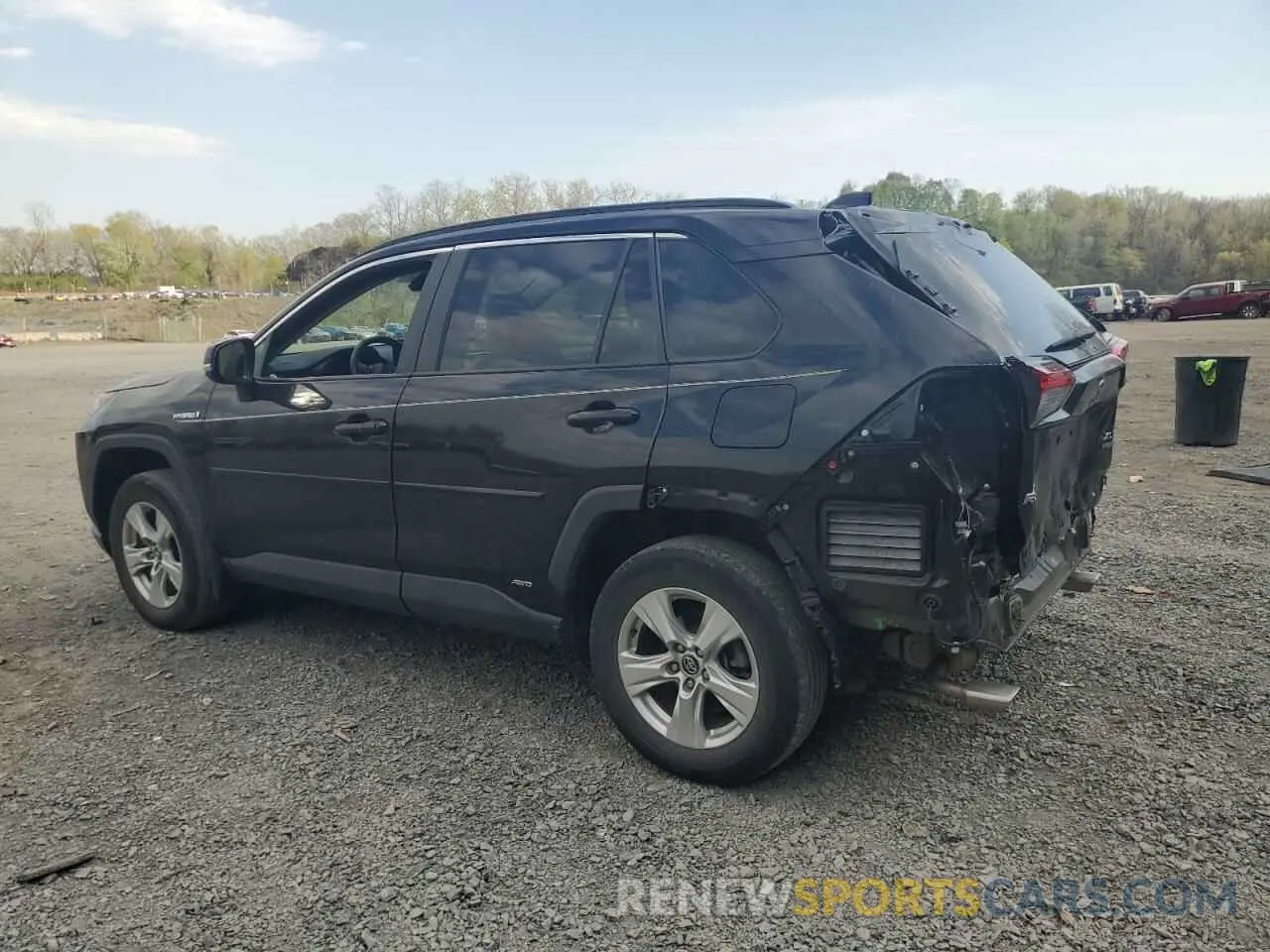 2 Photograph of a damaged car 2T3RWRFV4LW093781 TOYOTA RAV4 2020