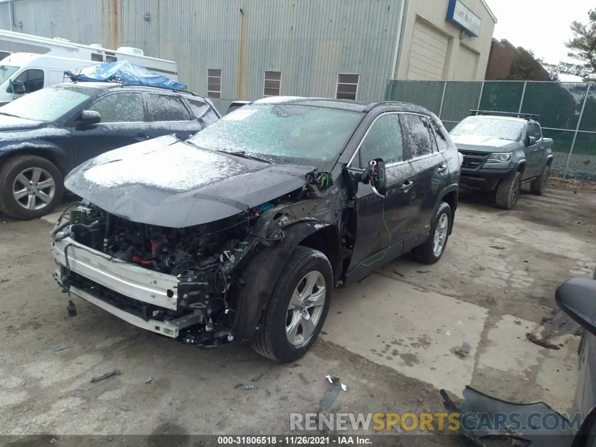 2 Photograph of a damaged car 2T3RWRFV5LW084006 TOYOTA RAV4 2020