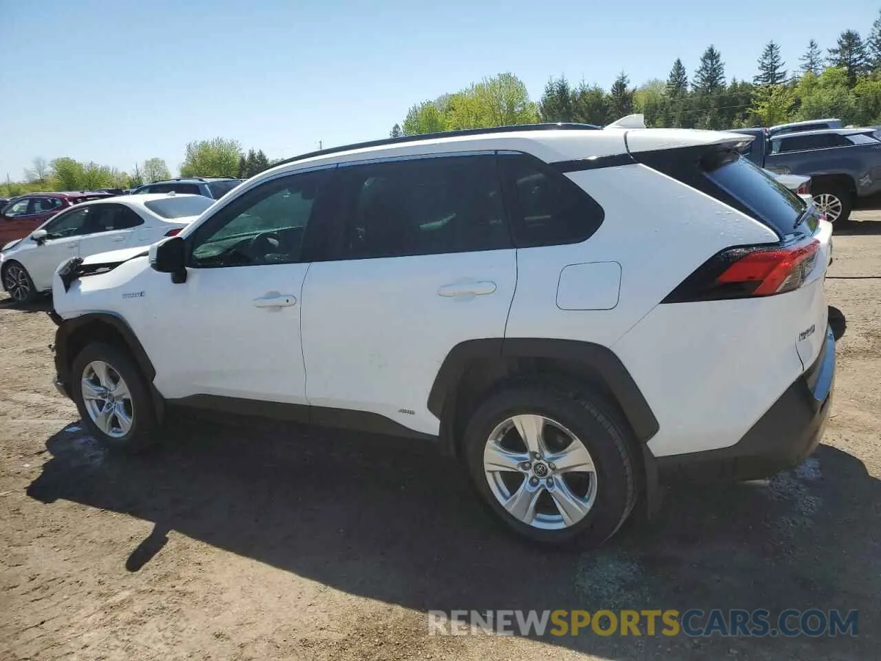 2 Photograph of a damaged car 2T3RWRFV6LW078974 TOYOTA RAV4 2020