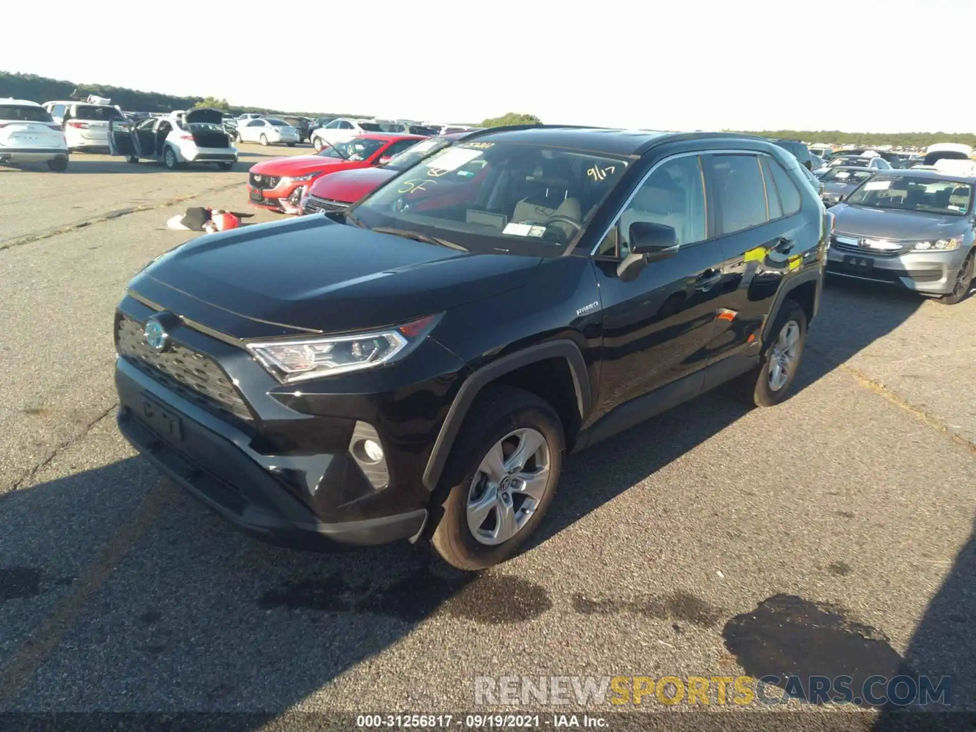 2 Photograph of a damaged car 2T3RWRFV6LW090834 TOYOTA RAV4 2020