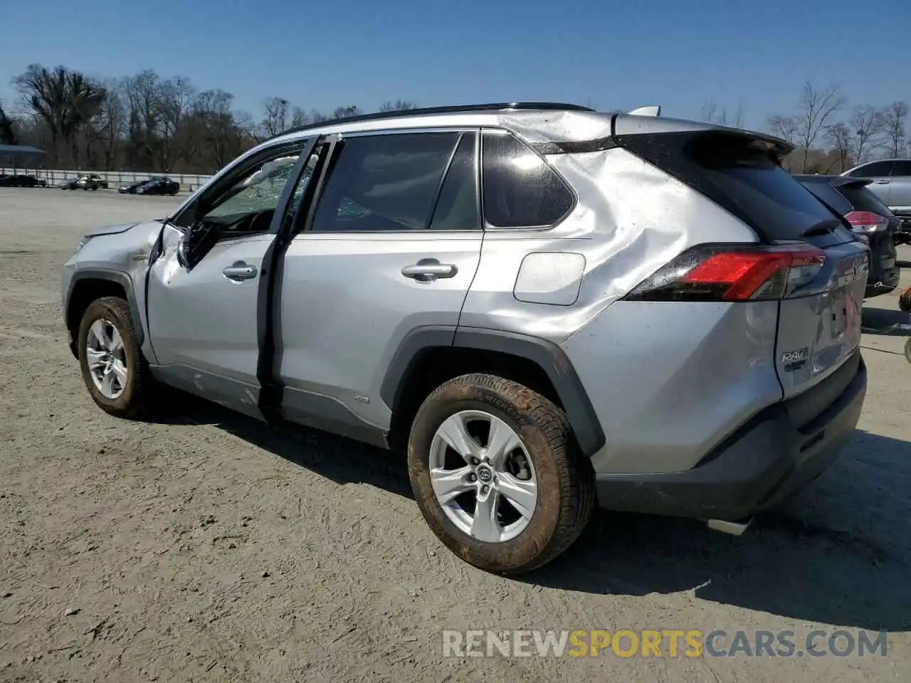 2 Photograph of a damaged car 2T3RWRFV7LW053534 TOYOTA RAV4 2020