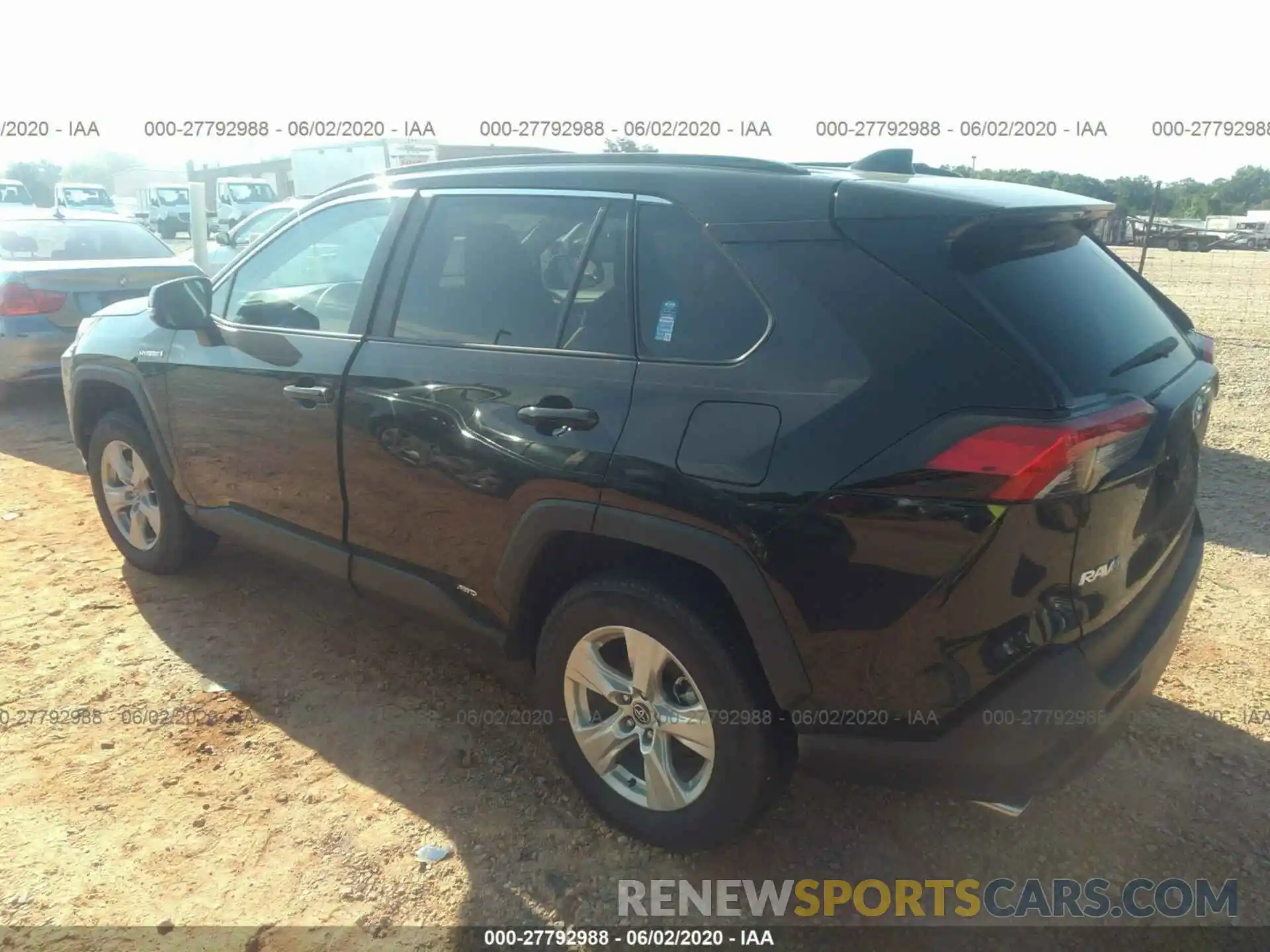 3 Photograph of a damaged car 2T3RWRFV7LW085142 TOYOTA RAV4 2020