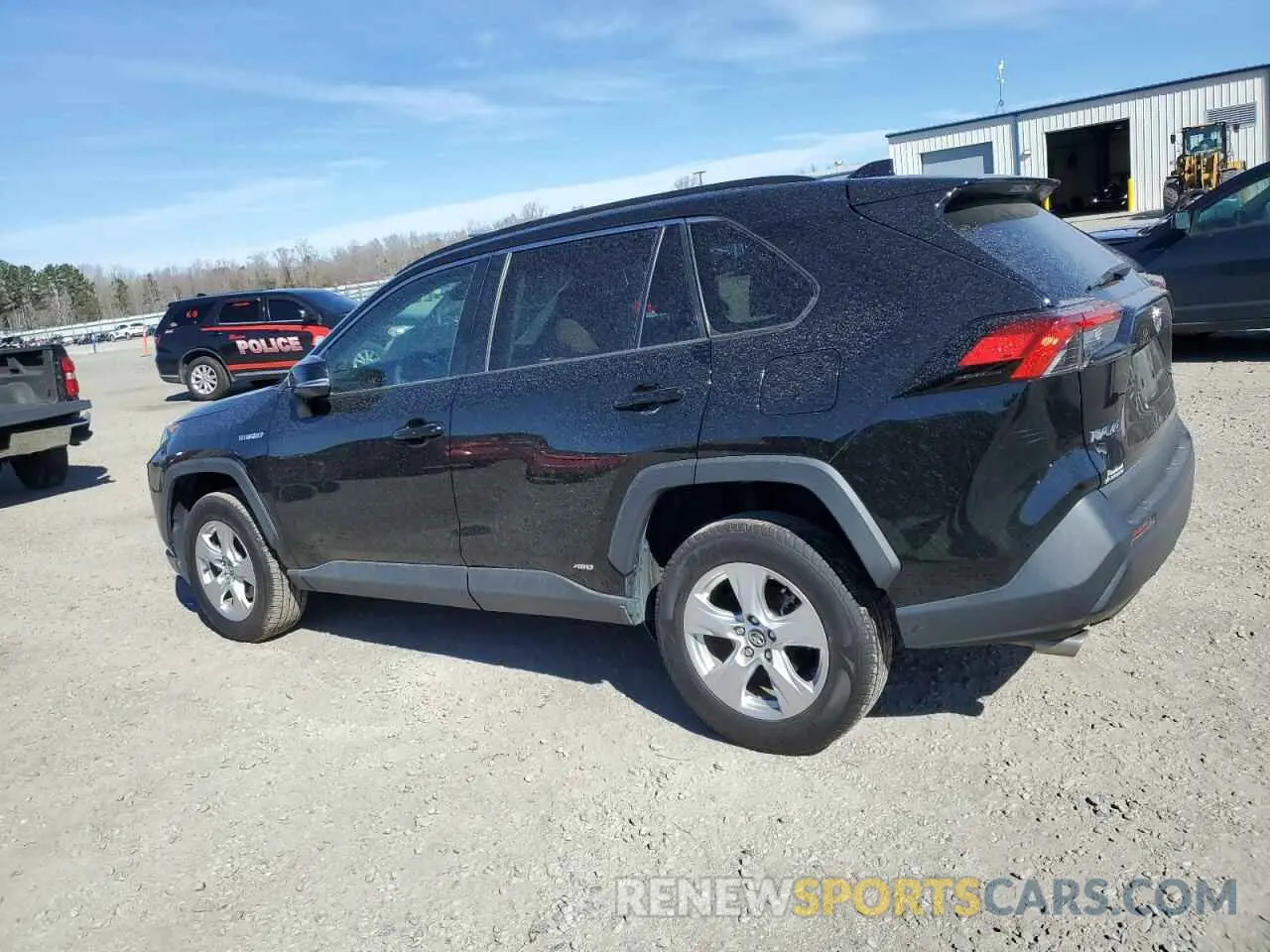 2 Photograph of a damaged car 2T3RWRFV9LW065636 TOYOTA RAV4 2020