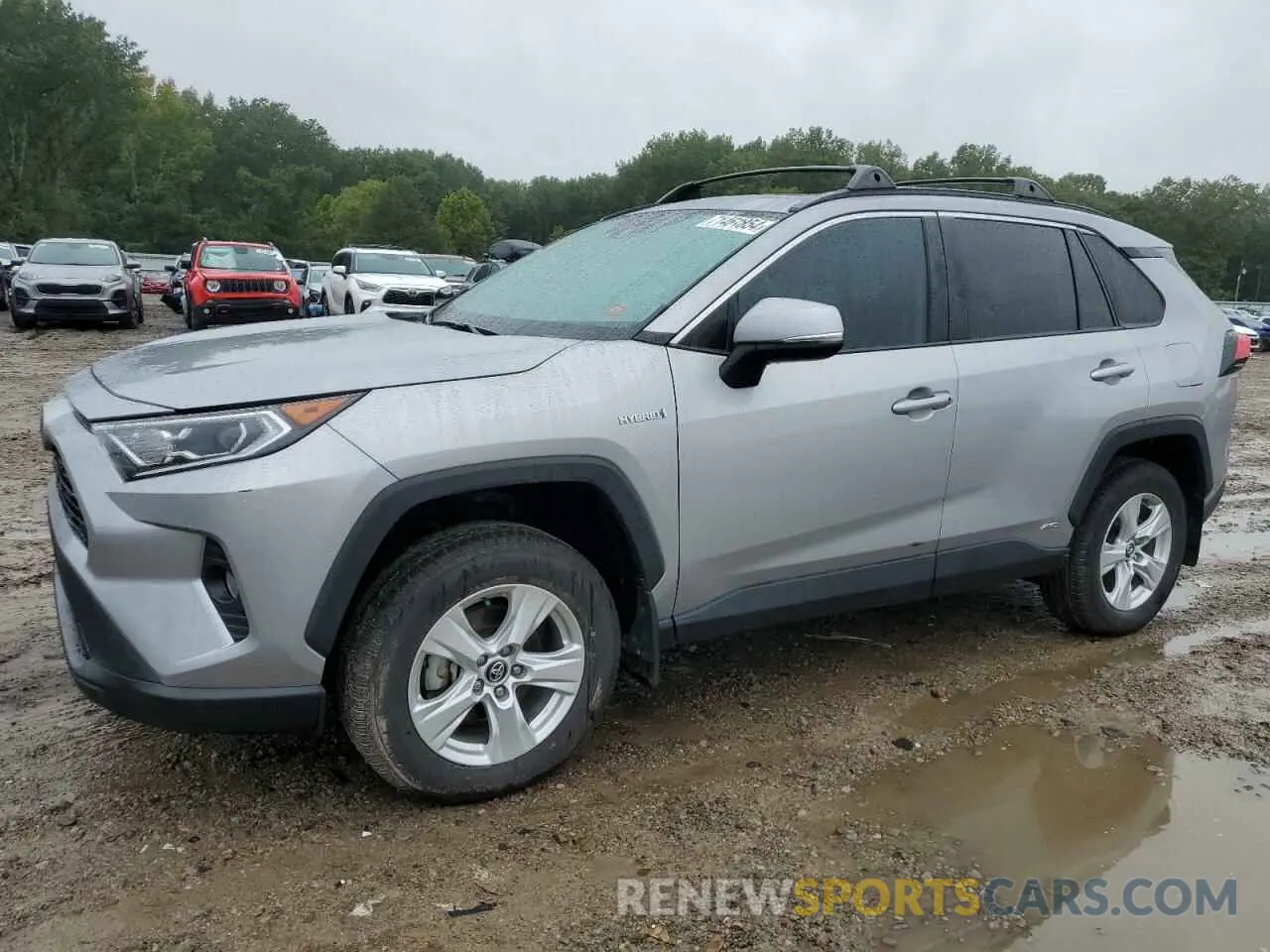 1 Photograph of a damaged car 2T3RWRFV9LW094439 TOYOTA RAV4 2020