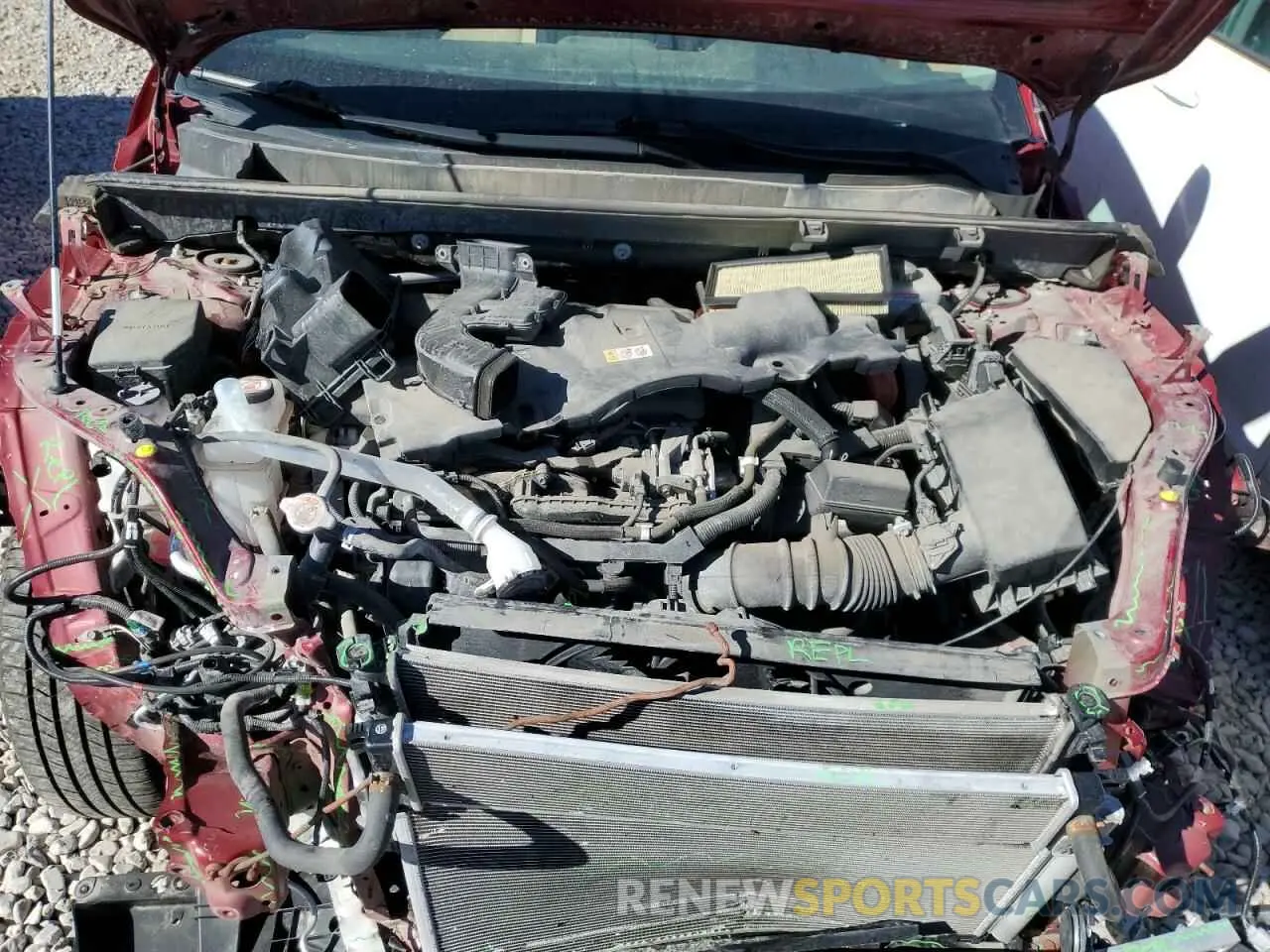 11 Photograph of a damaged car 2T3RWRFVXLW047193 TOYOTA RAV4 2020