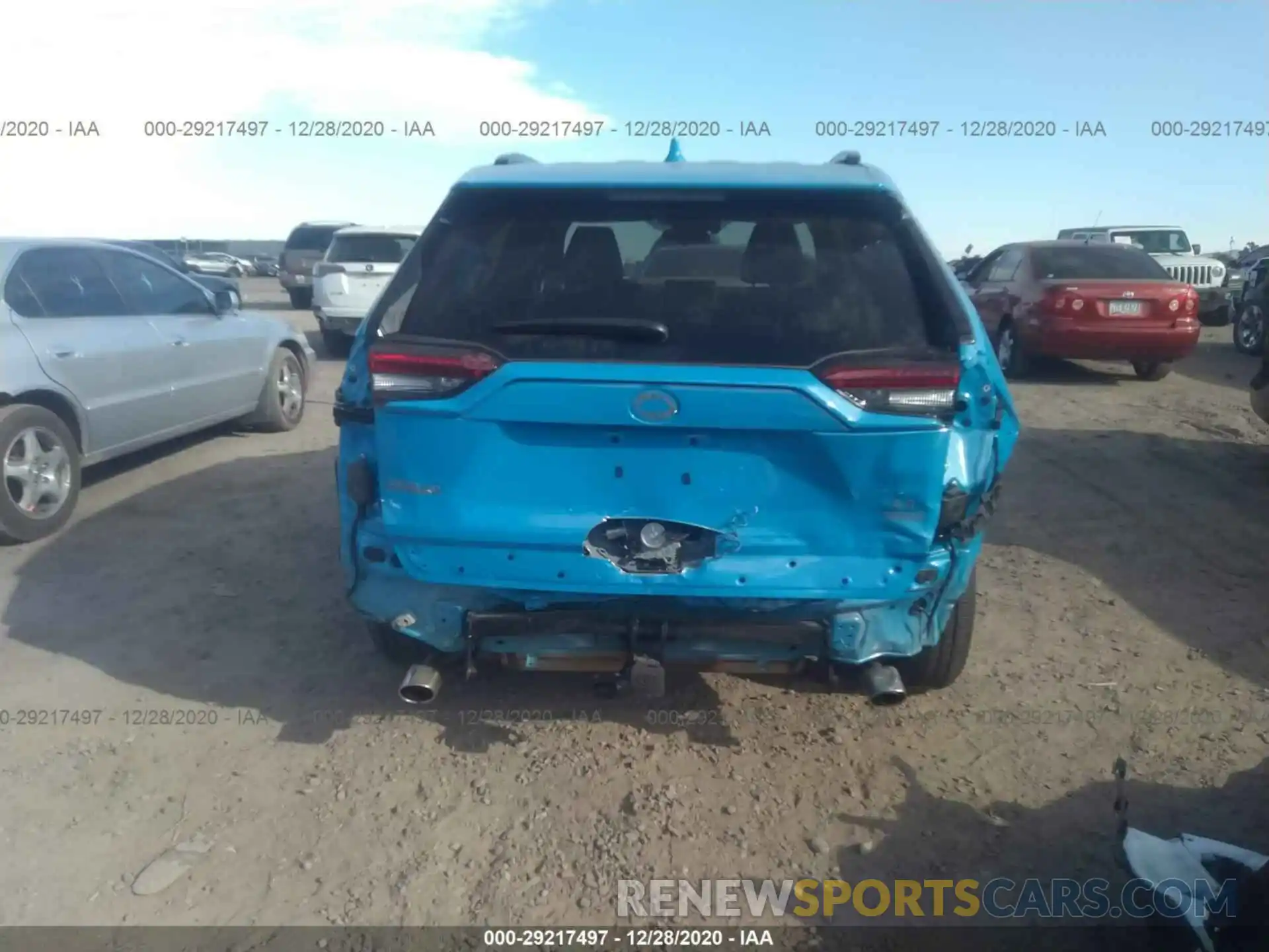 6 Photograph of a damaged car 2T3RWRFVXLW060249 TOYOTA RAV4 2020