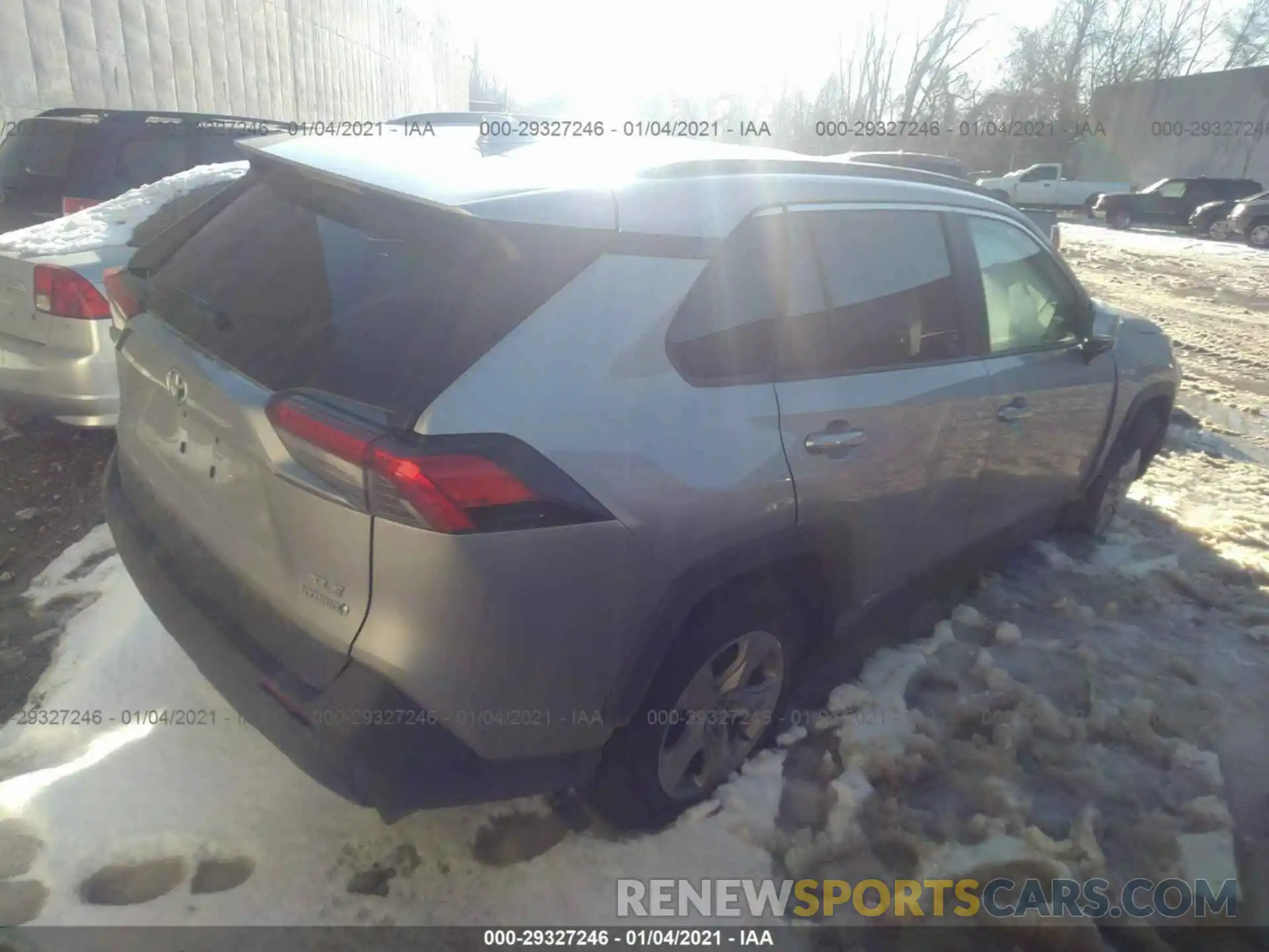 4 Photograph of a damaged car 2T3RWRFVXLW089766 TOYOTA RAV4 2020