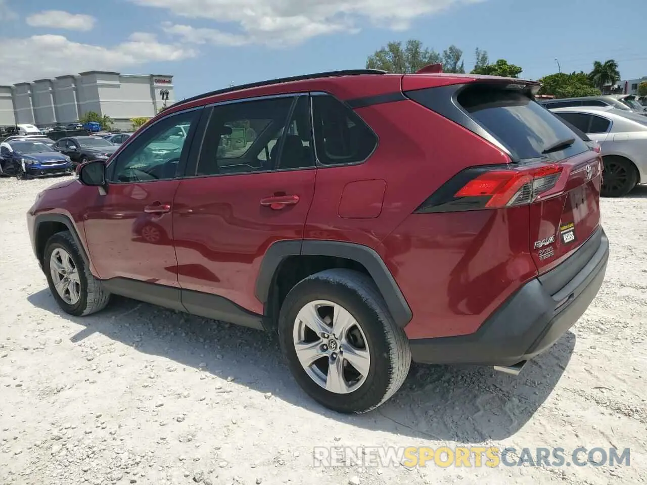 2 Photograph of a damaged car 2T3W1RFV0LC036027 TOYOTA RAV4 2020