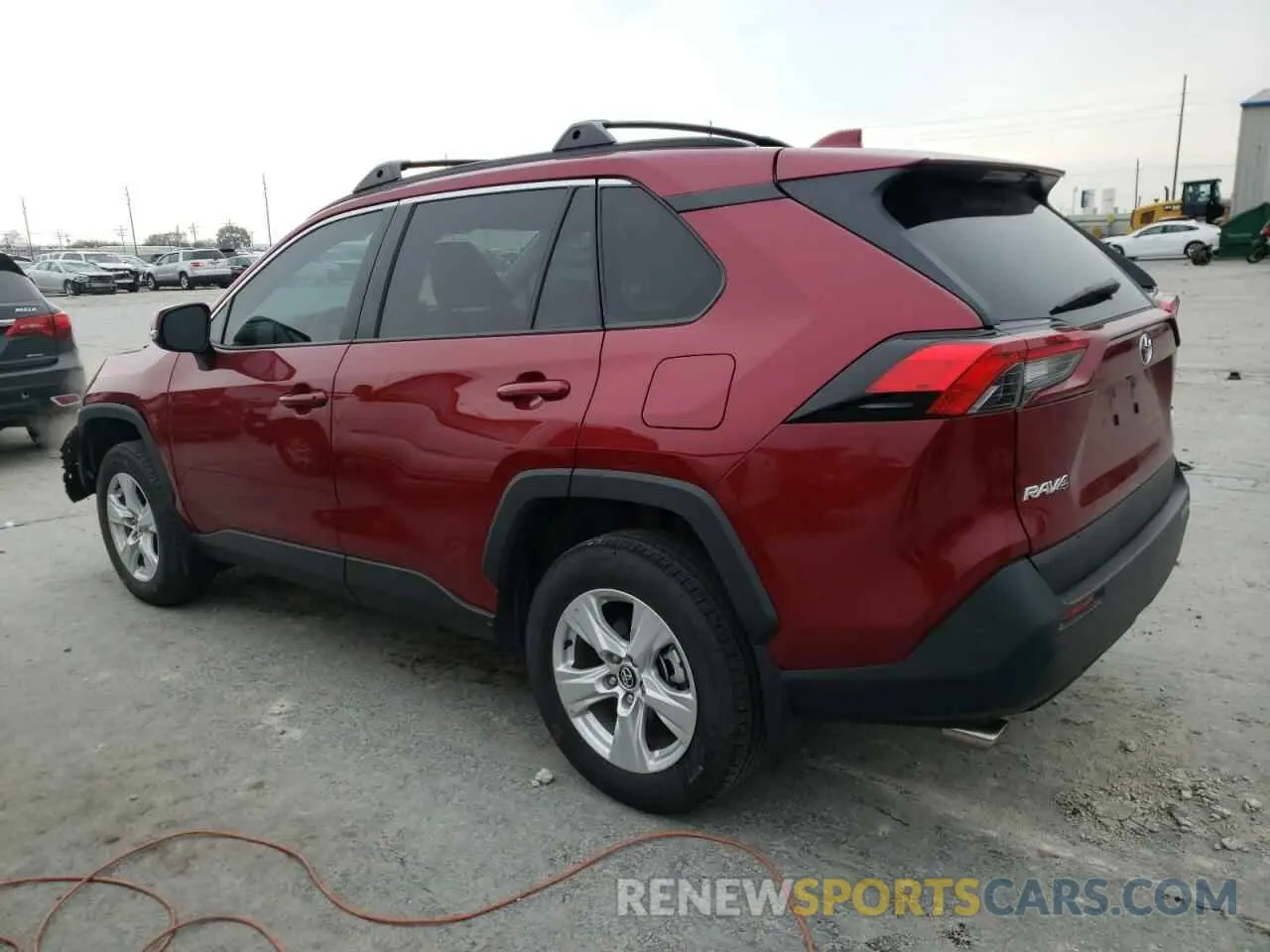 2 Photograph of a damaged car 2T3W1RFV0LC038697 TOYOTA RAV4 2020