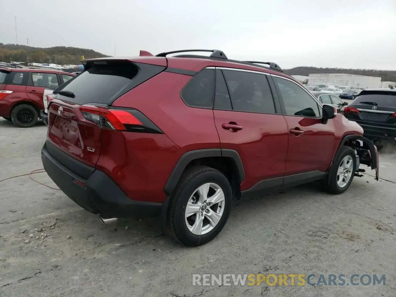 3 Photograph of a damaged car 2T3W1RFV0LC038697 TOYOTA RAV4 2020
