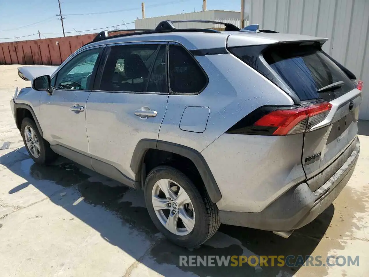 2 Photograph of a damaged car 2T3W1RFV0LC043706 TOYOTA RAV4 2020