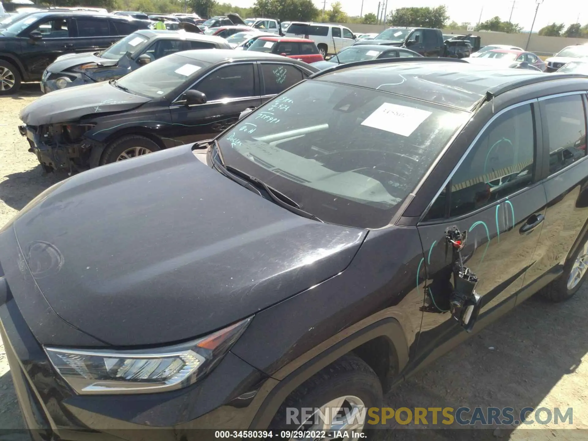 6 Photograph of a damaged car 2T3W1RFV0LC049988 TOYOTA RAV4 2020
