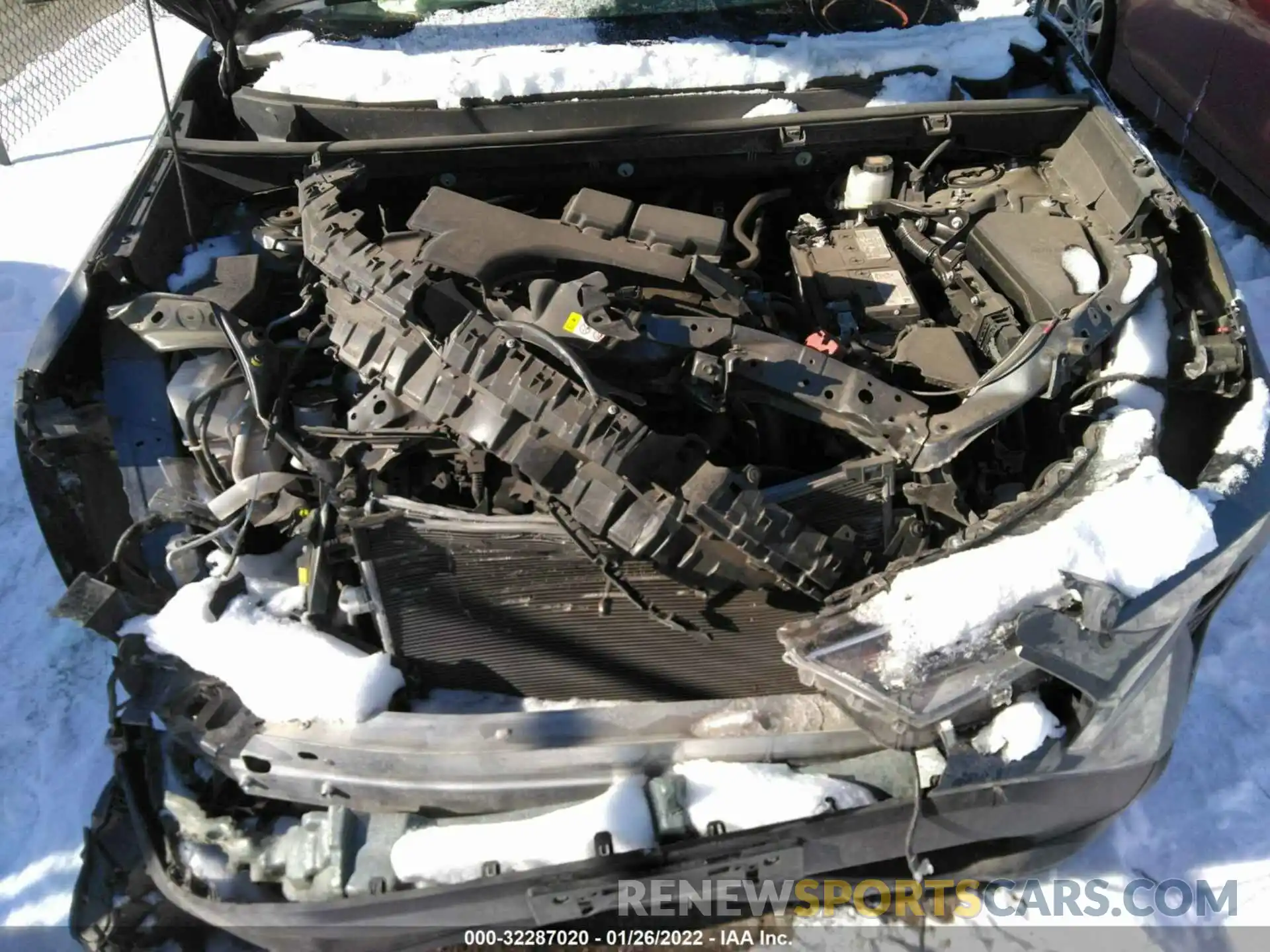 10 Photograph of a damaged car 2T3W1RFV0LC052874 TOYOTA RAV4 2020