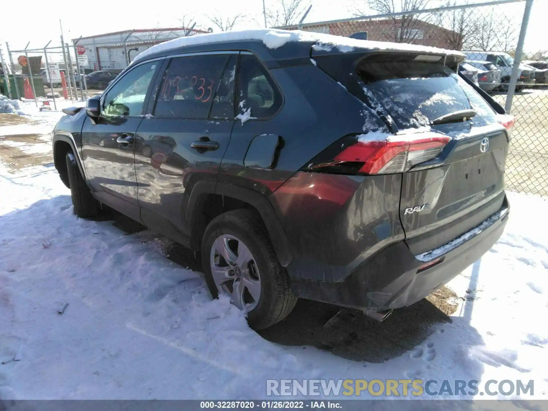 3 Photograph of a damaged car 2T3W1RFV0LC052874 TOYOTA RAV4 2020