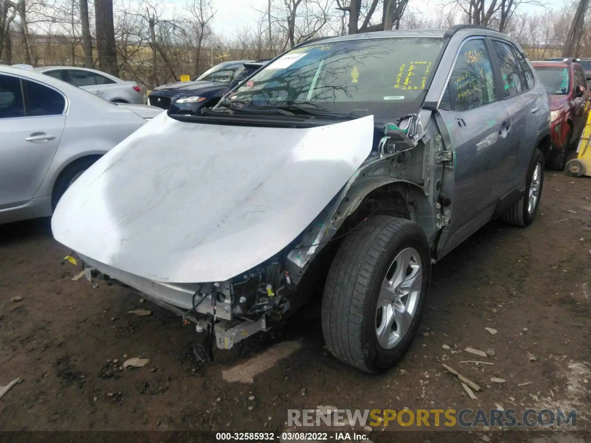 2 Photograph of a damaged car 2T3W1RFV0LC056911 TOYOTA RAV4 2020