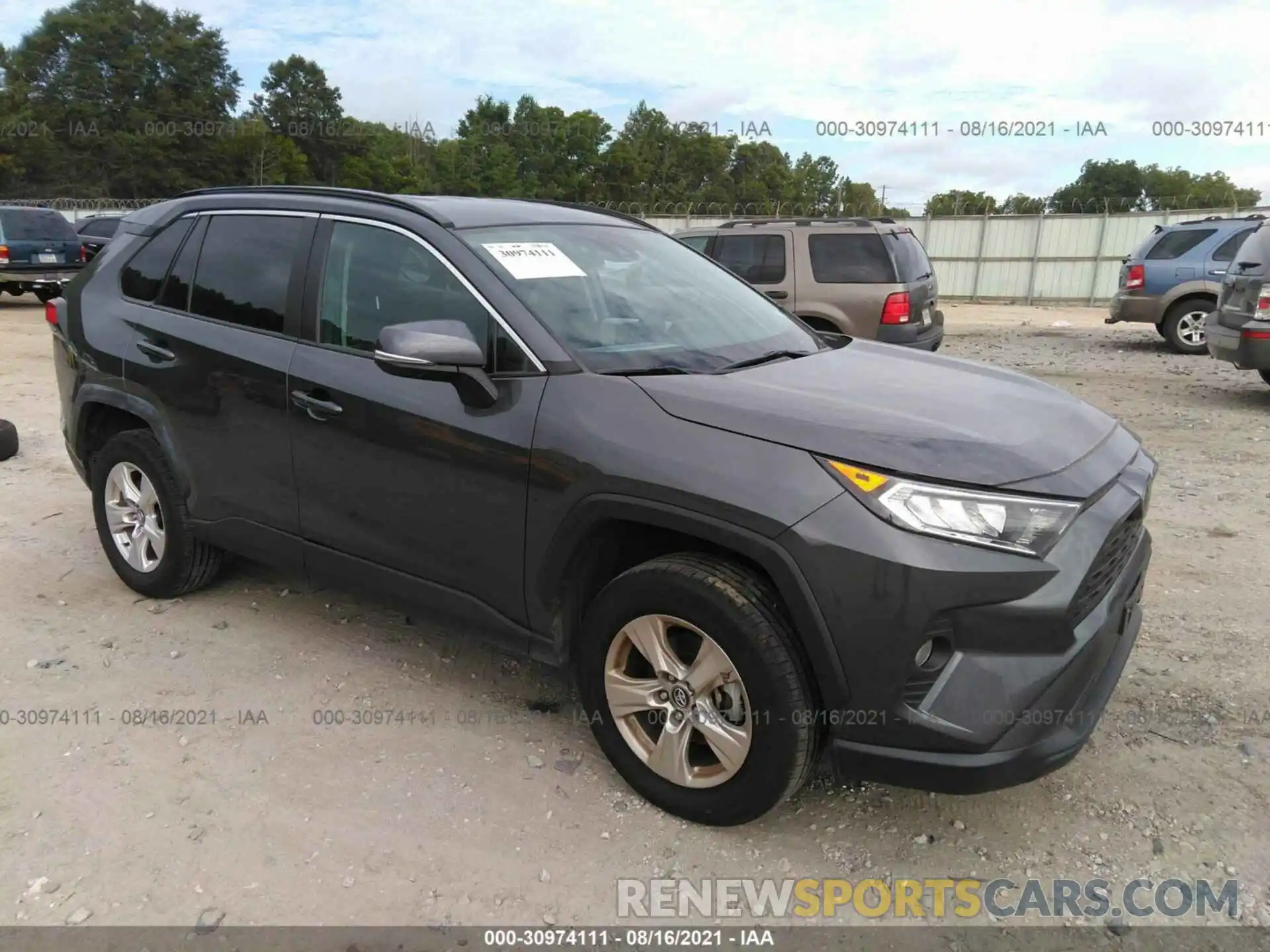 1 Photograph of a damaged car 2T3W1RFV0LC059470 TOYOTA RAV4 2020