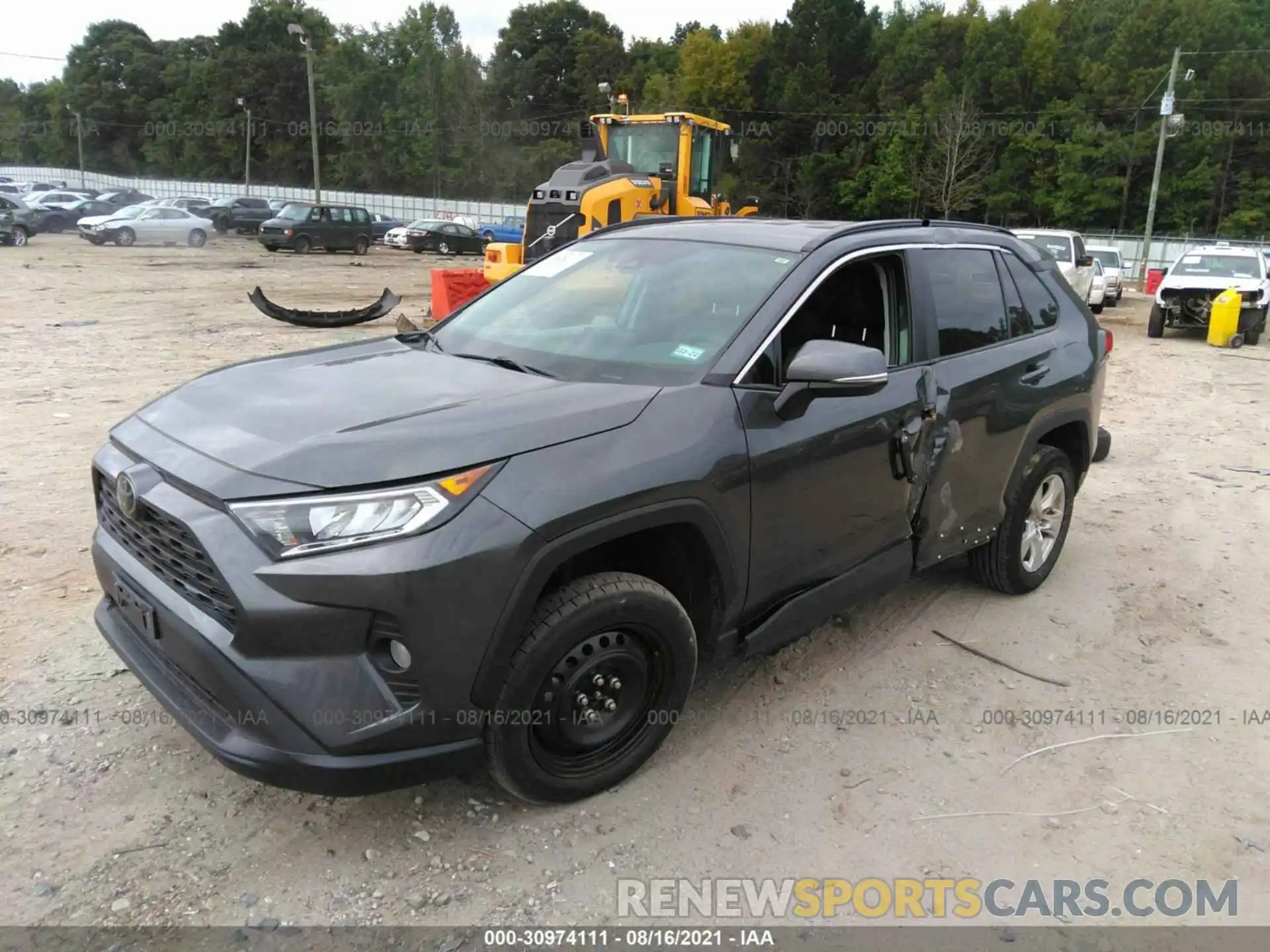 2 Photograph of a damaged car 2T3W1RFV0LC059470 TOYOTA RAV4 2020