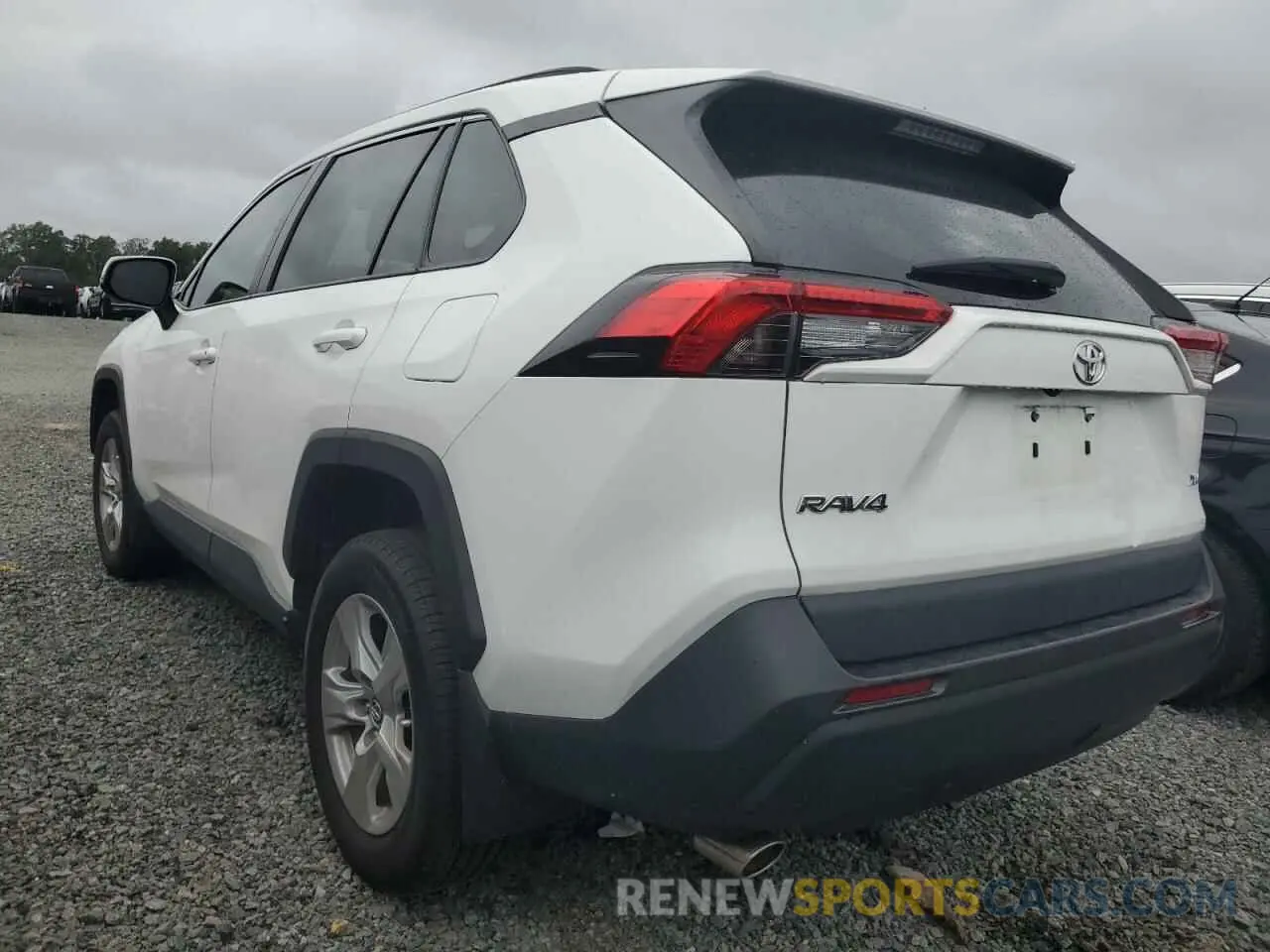 2 Photograph of a damaged car 2T3W1RFV0LC063745 TOYOTA RAV4 2020