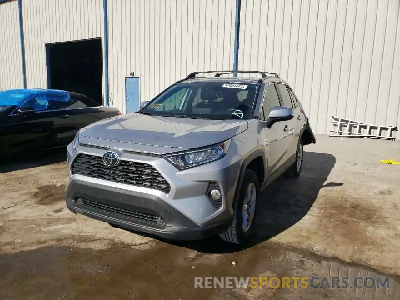 2 Photograph of a damaged car 2T3W1RFV0LC072168 TOYOTA RAV4 2020