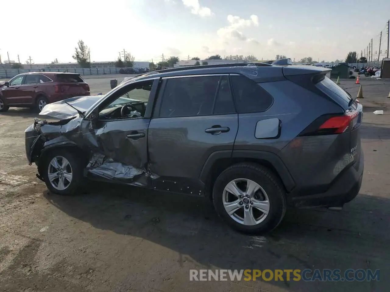 2 Photograph of a damaged car 2T3W1RFV0LC076088 TOYOTA RAV4 2020