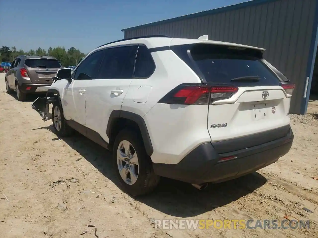 3 Photograph of a damaged car 2T3W1RFV0LW059743 TOYOTA RAV4 2020