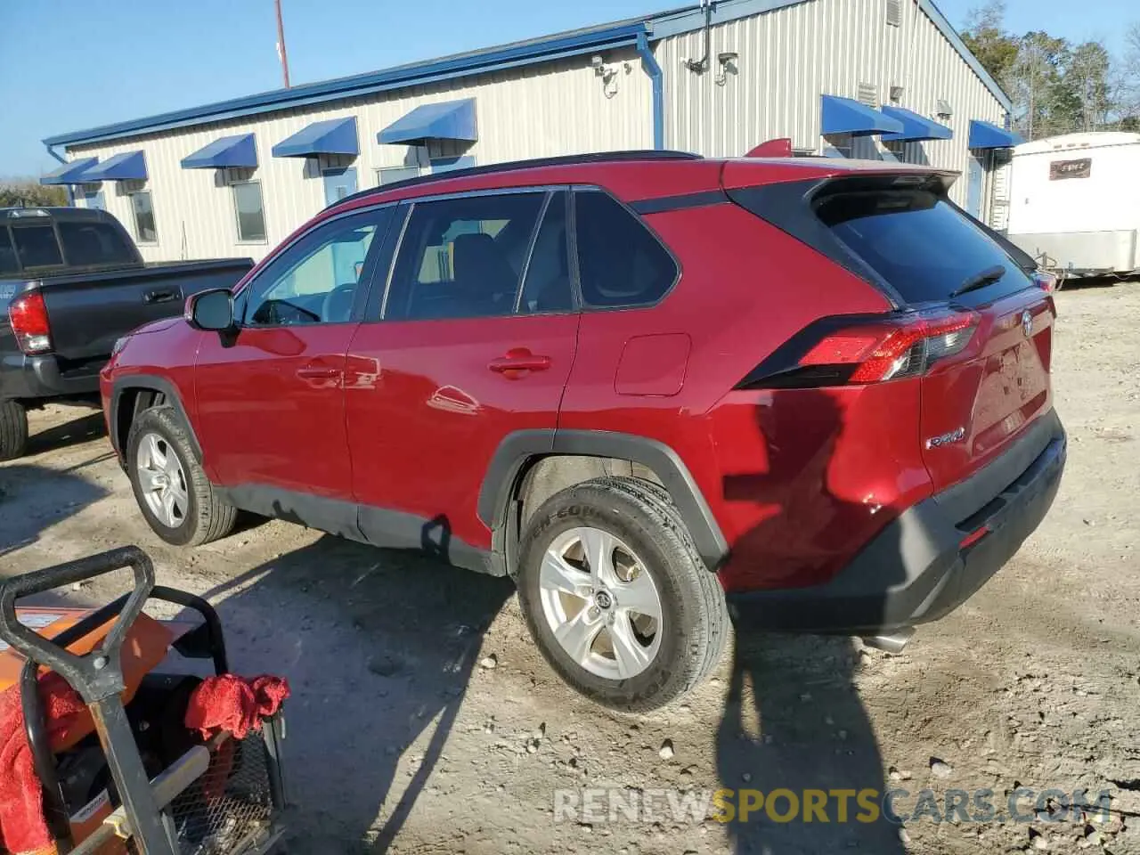 2 Photograph of a damaged car 2T3W1RFV0LW059760 TOYOTA RAV4 2020