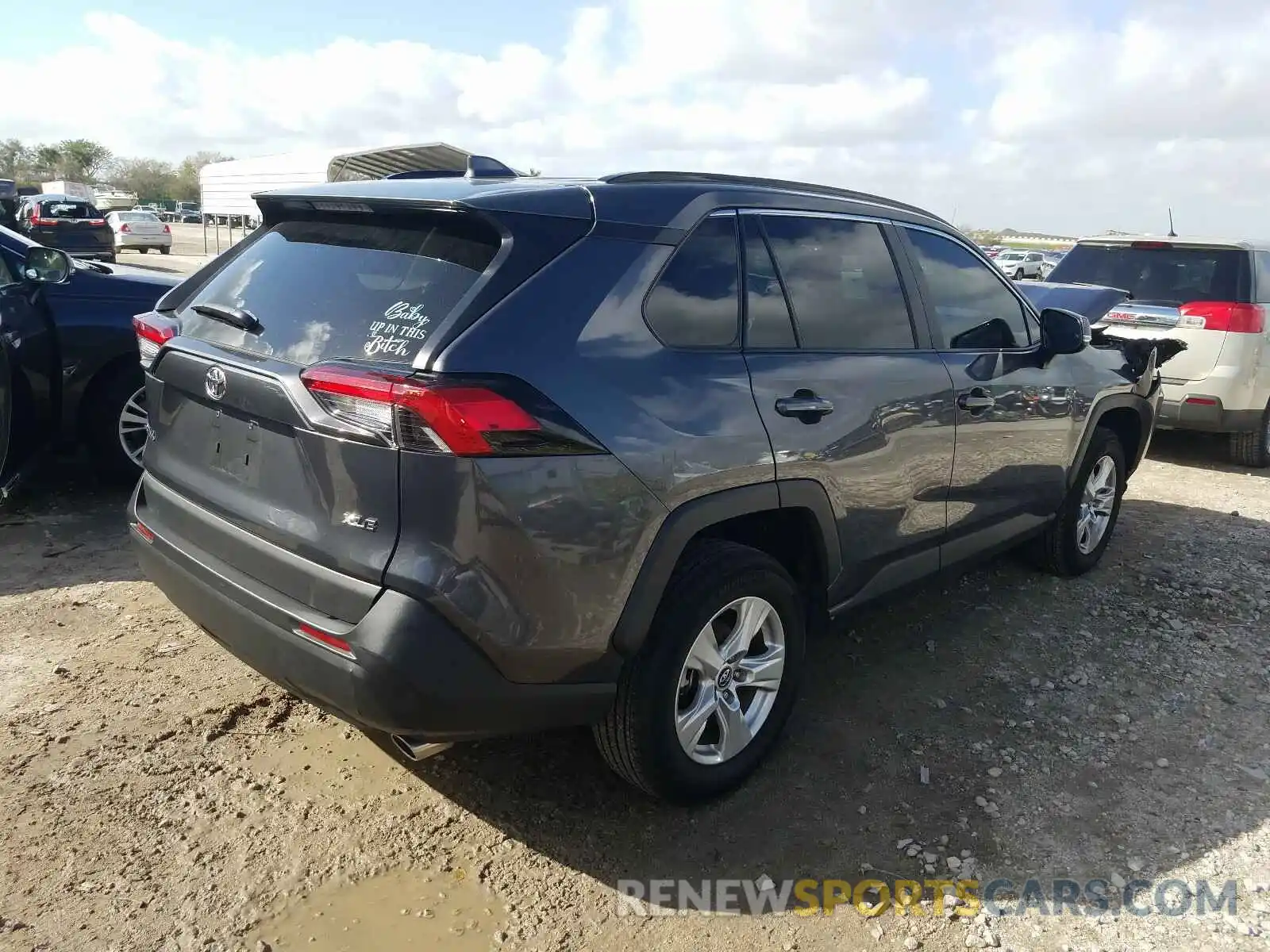 4 Photograph of a damaged car 2T3W1RFV0LW063291 TOYOTA RAV4 2020