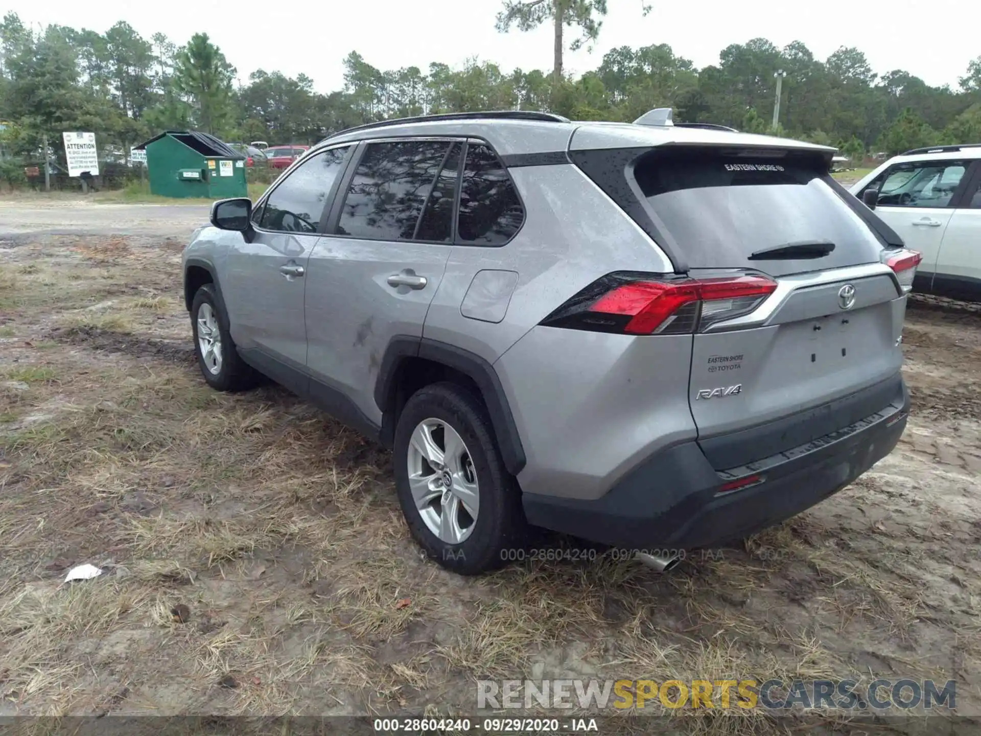 3 Photograph of a damaged car 2T3W1RFV0LW063839 TOYOTA RAV4 2020