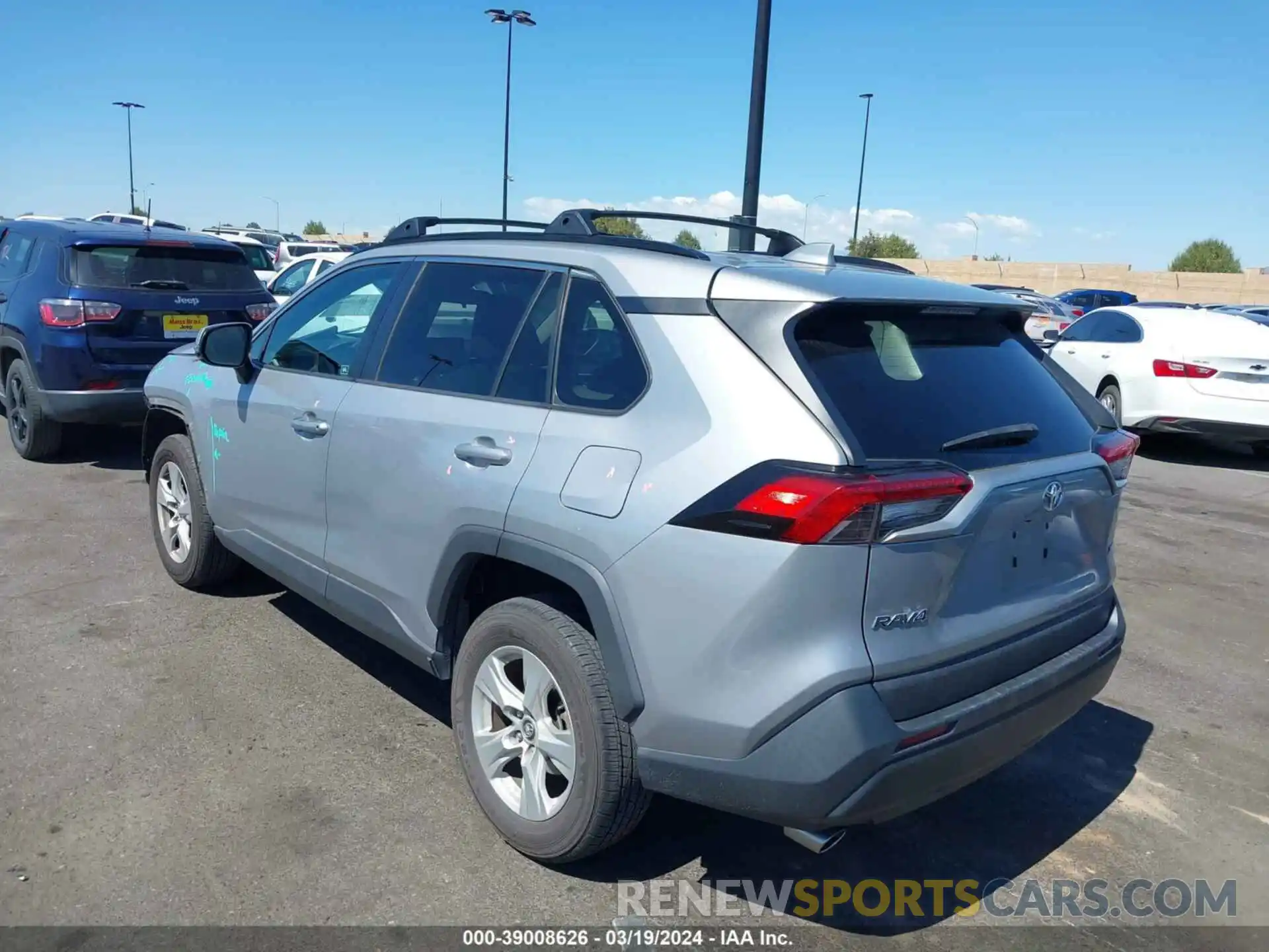 3 Photograph of a damaged car 2T3W1RFV0LW070788 TOYOTA RAV4 2020