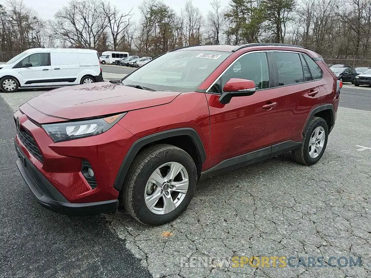 1 Photograph of a damaged car 2T3W1RFV0LW088997 TOYOTA RAV4 2020