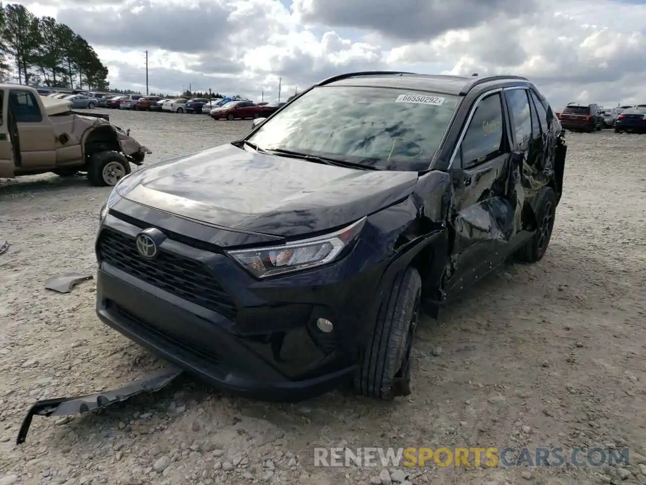 2 Photograph of a damaged car 2T3W1RFV0LW089504 TOYOTA RAV4 2020