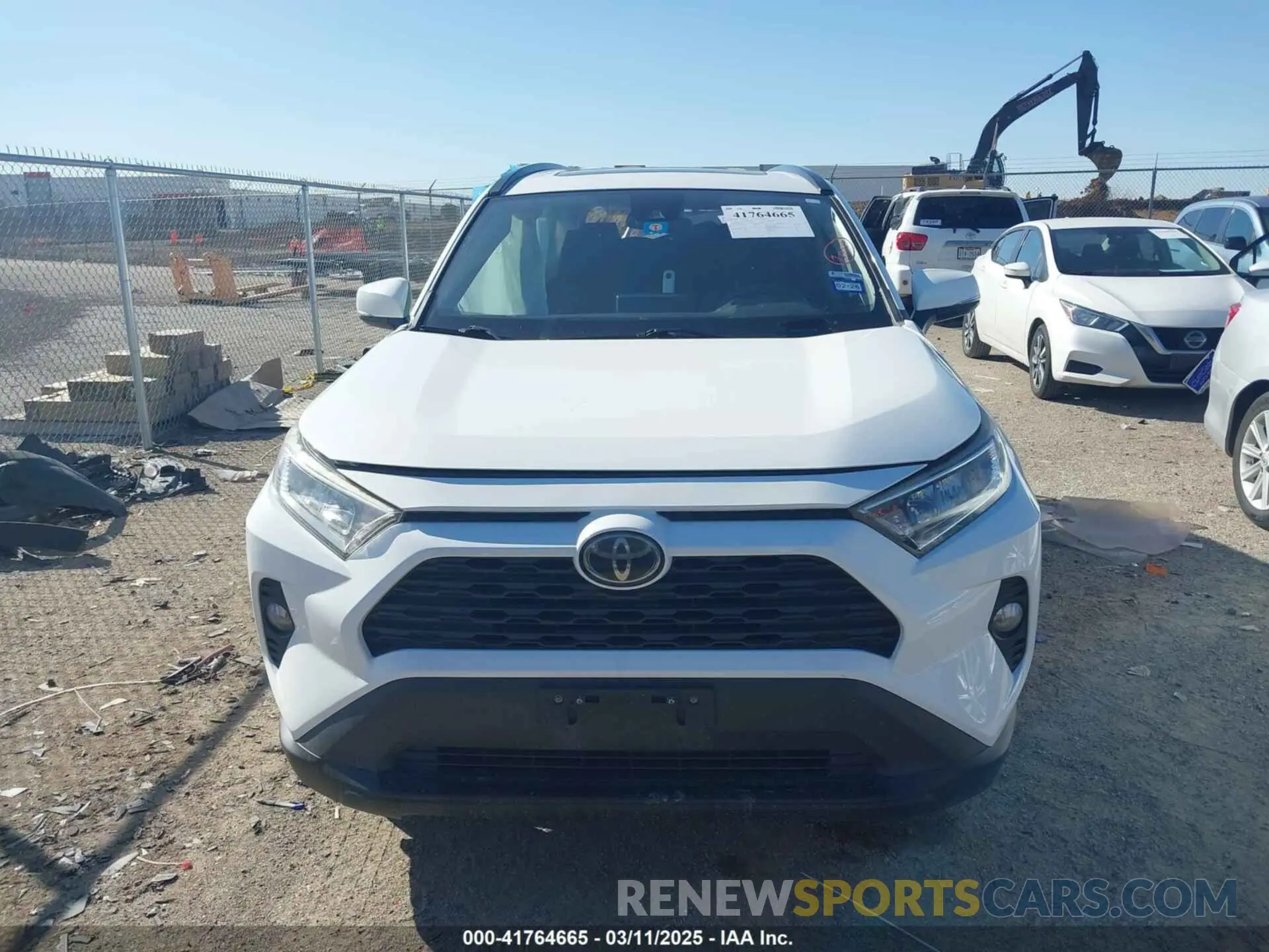 13 Photograph of a damaged car 2T3W1RFV1LC036912 TOYOTA RAV4 2020