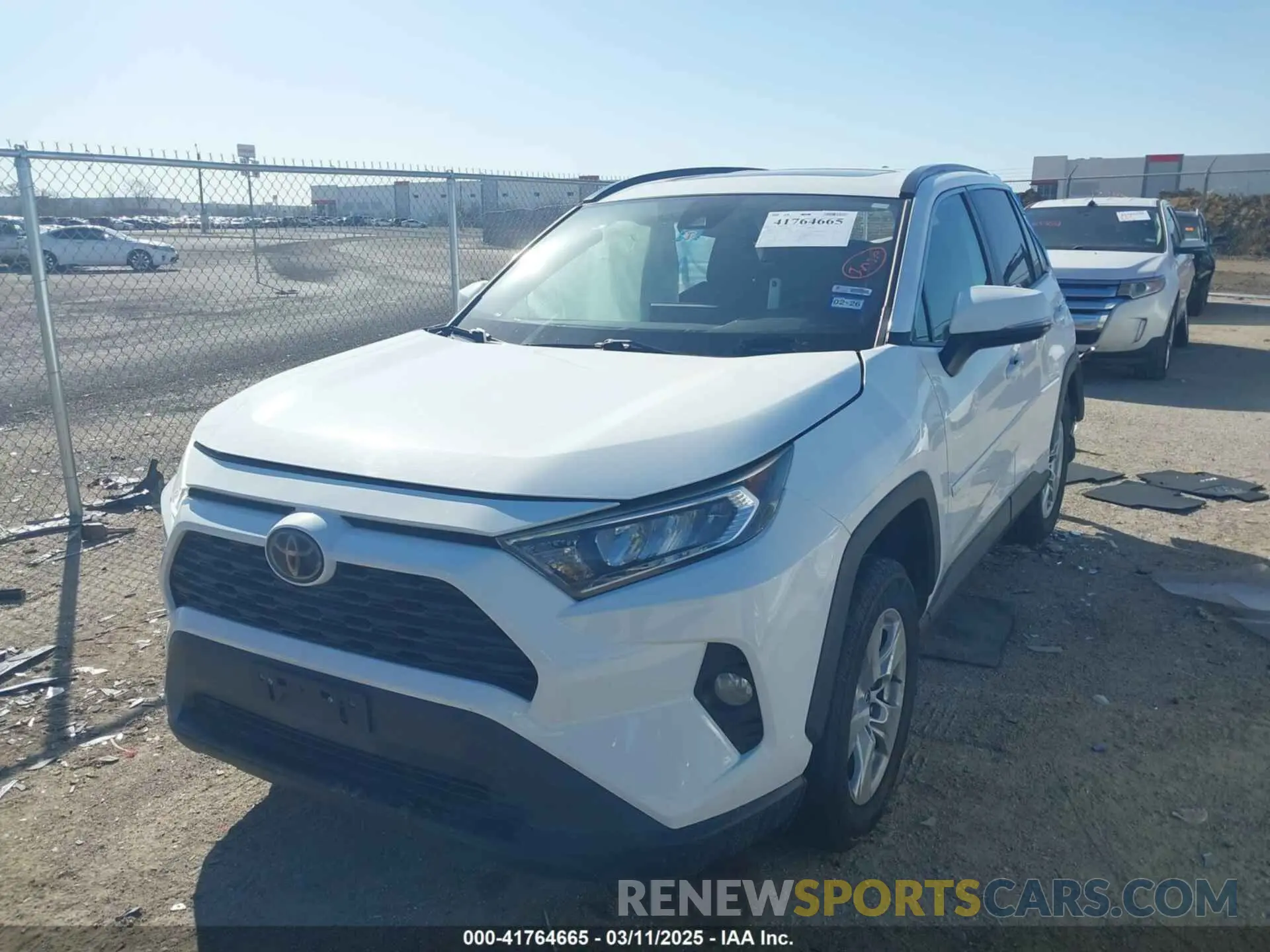 2 Photograph of a damaged car 2T3W1RFV1LC036912 TOYOTA RAV4 2020