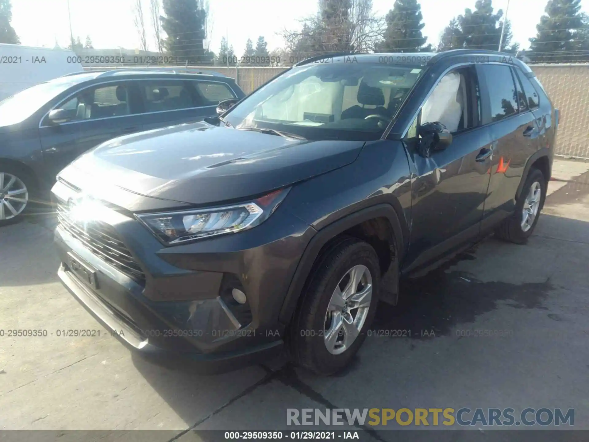 2 Photograph of a damaged car 2T3W1RFV1LC046937 TOYOTA RAV4 2020