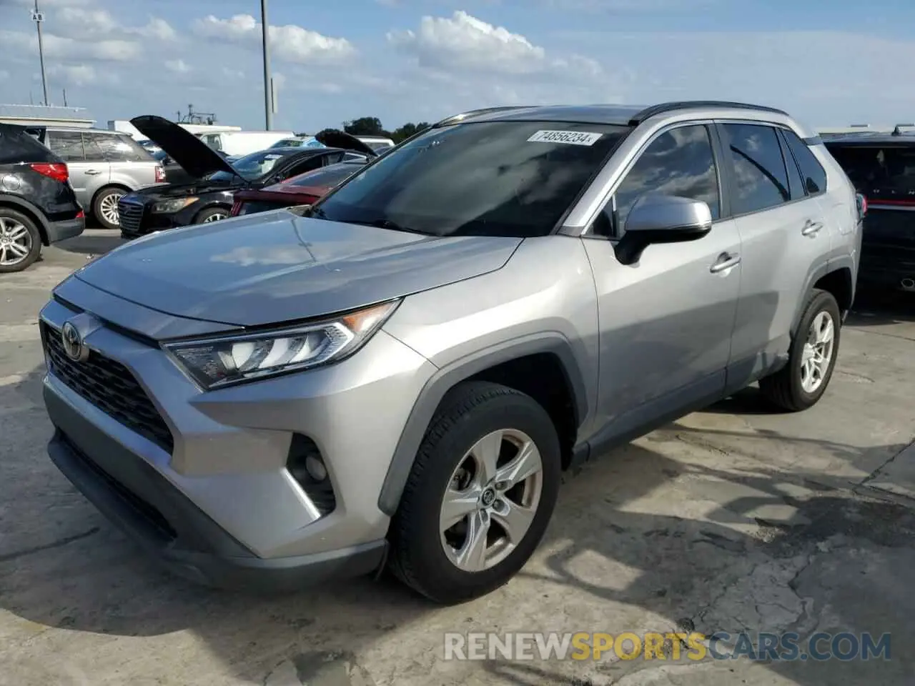 1 Photograph of a damaged car 2T3W1RFV1LC048896 TOYOTA RAV4 2020