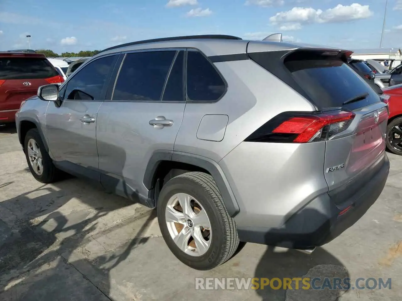 2 Photograph of a damaged car 2T3W1RFV1LC048896 TOYOTA RAV4 2020