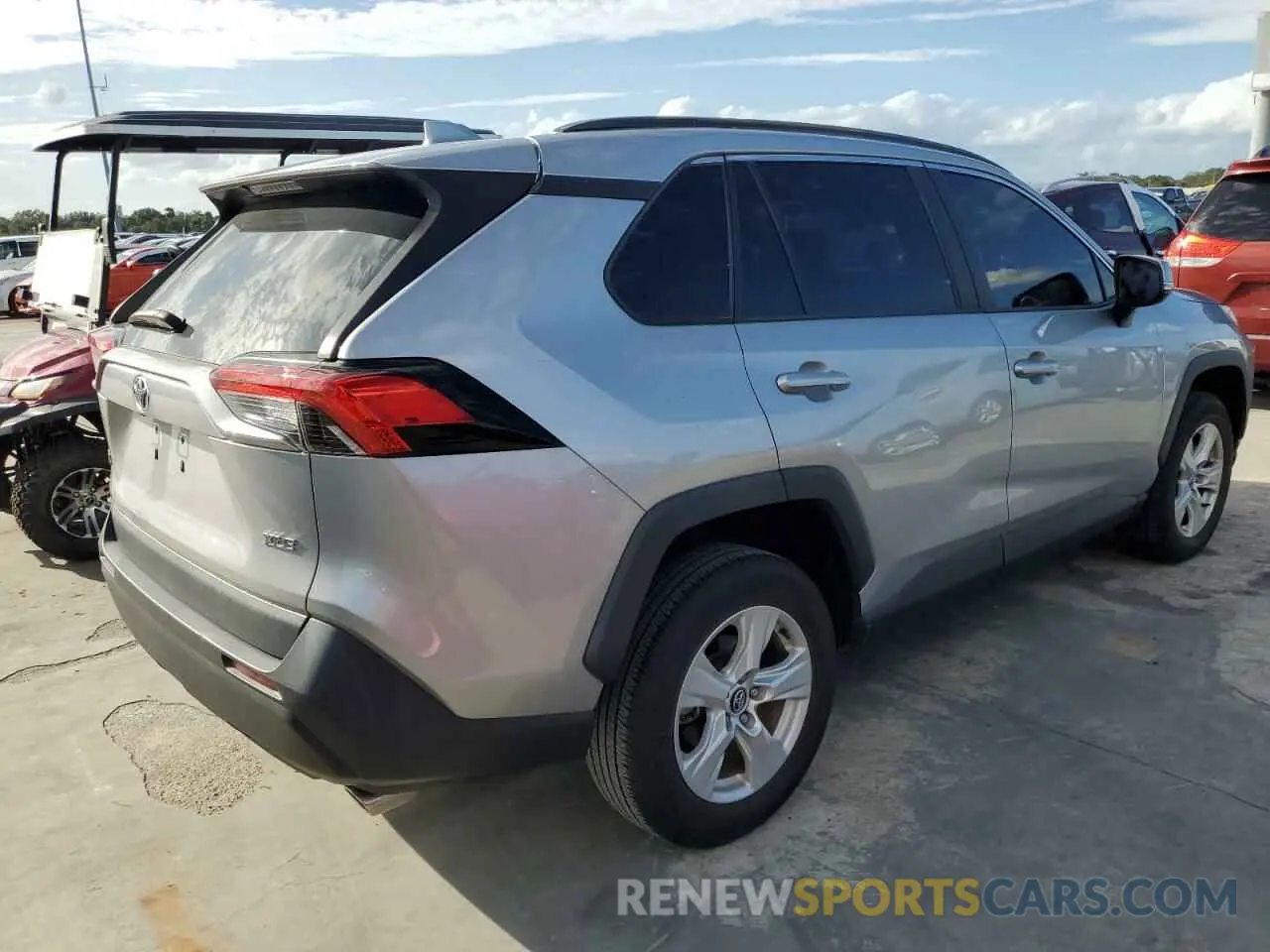 3 Photograph of a damaged car 2T3W1RFV1LC048896 TOYOTA RAV4 2020