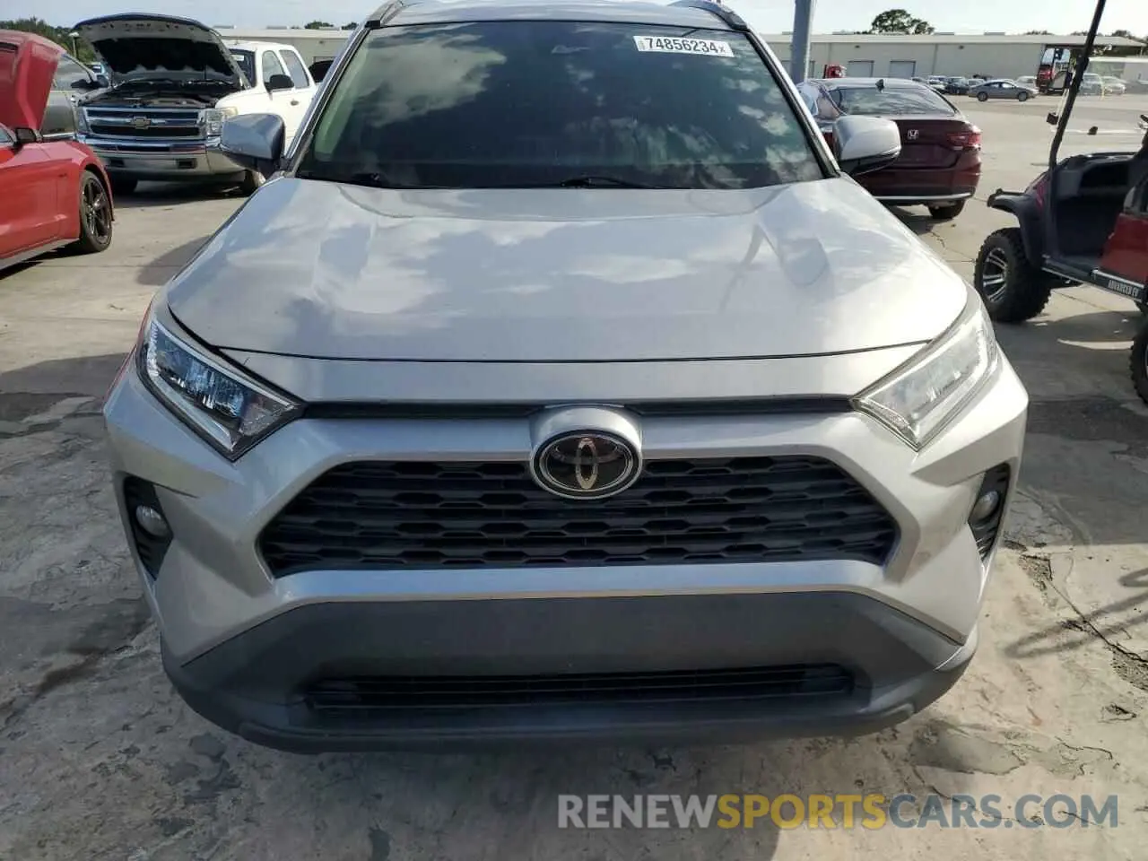 5 Photograph of a damaged car 2T3W1RFV1LC048896 TOYOTA RAV4 2020