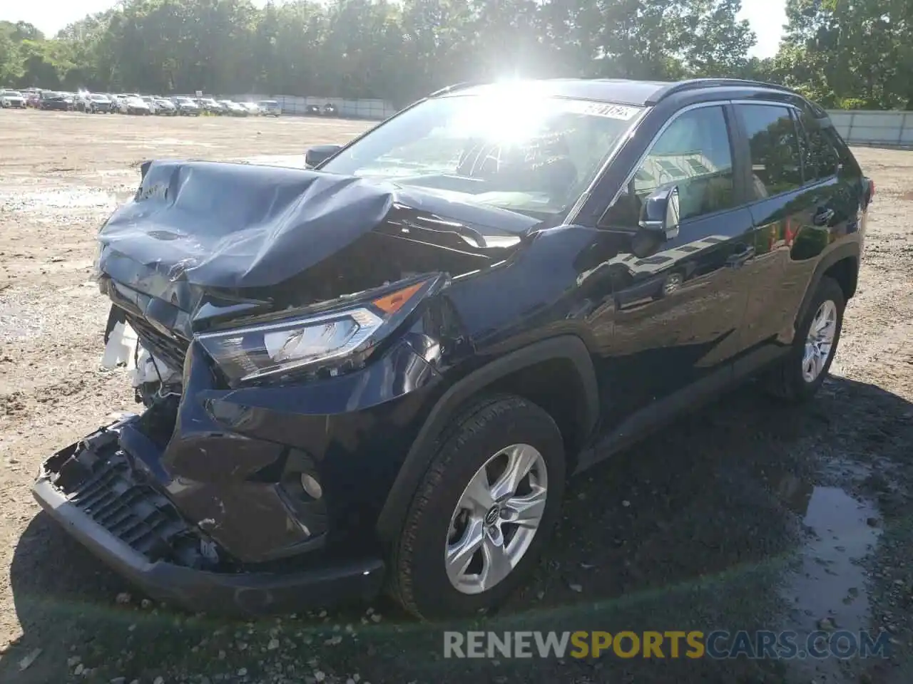 2 Photograph of a damaged car 2T3W1RFV1LC053385 TOYOTA RAV4 2020