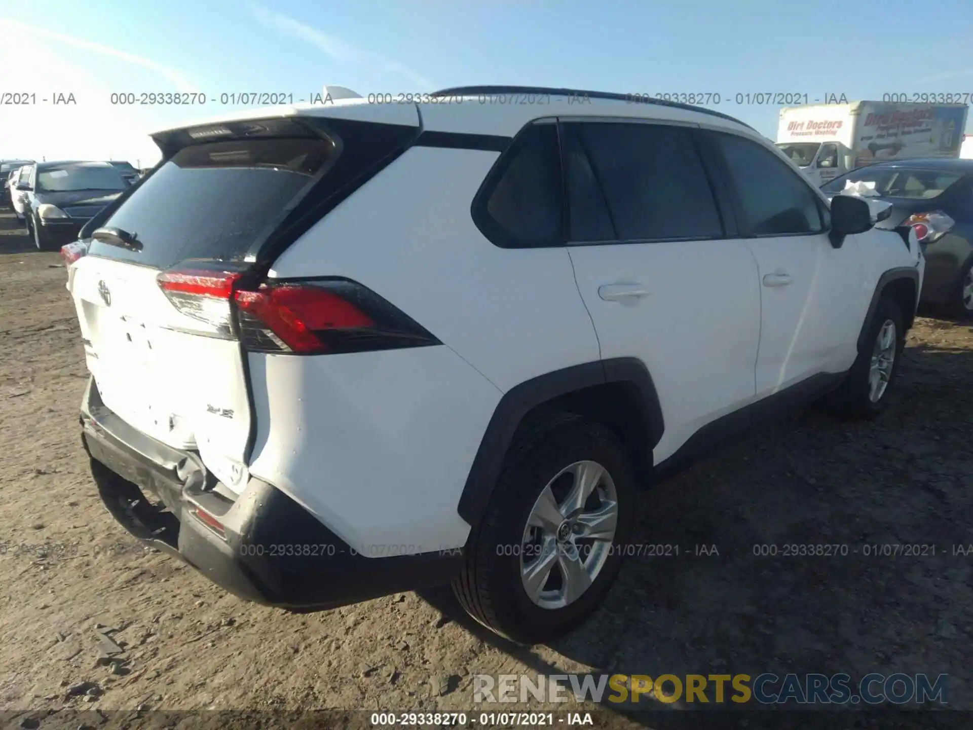 4 Photograph of a damaged car 2T3W1RFV1LC055749 TOYOTA RAV4 2020