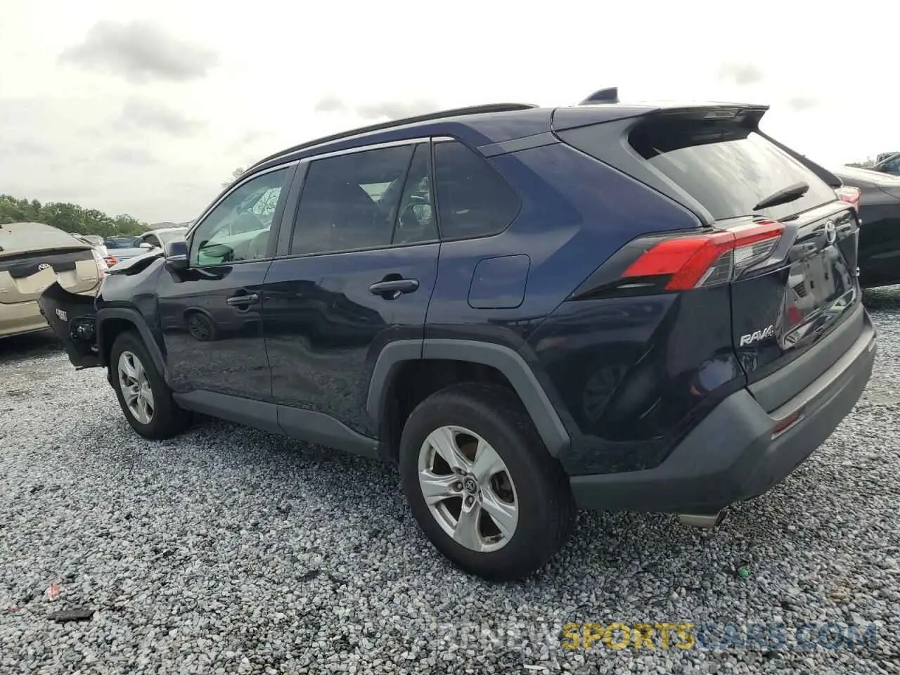 2 Photograph of a damaged car 2T3W1RFV1LC062443 TOYOTA RAV4 2020